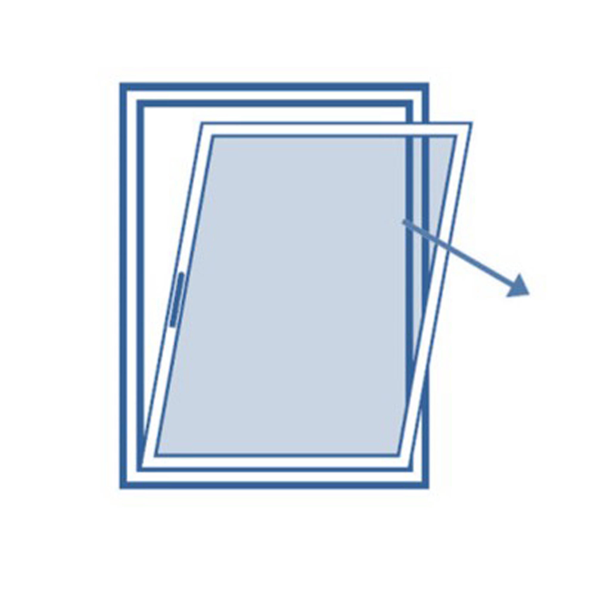 Ventana aluminio ISOXA oscilobatiente 50x60cm - 15