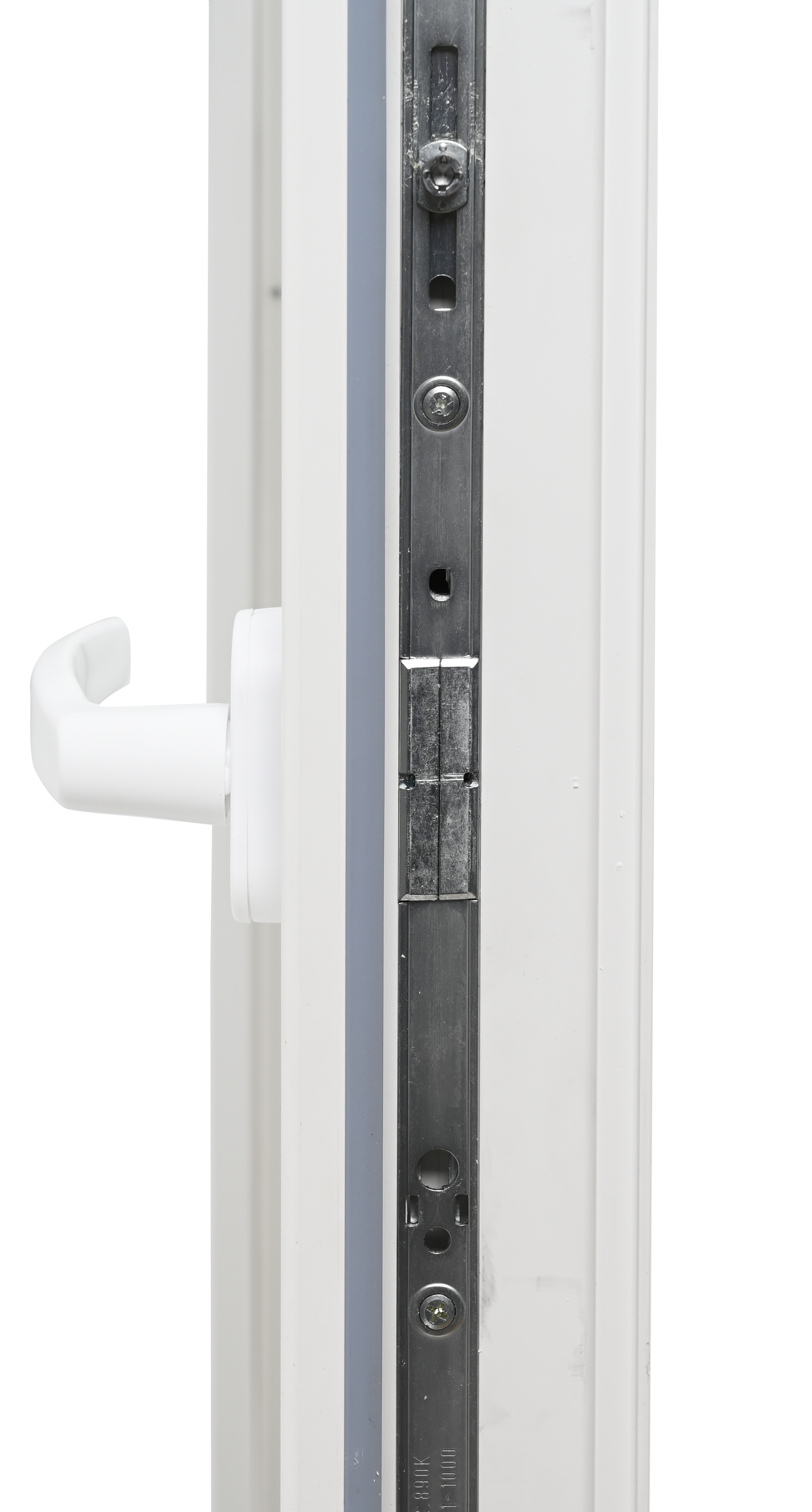 Ventana PVC blanca oscilobatiente con persiana de 60X115 cm - 9