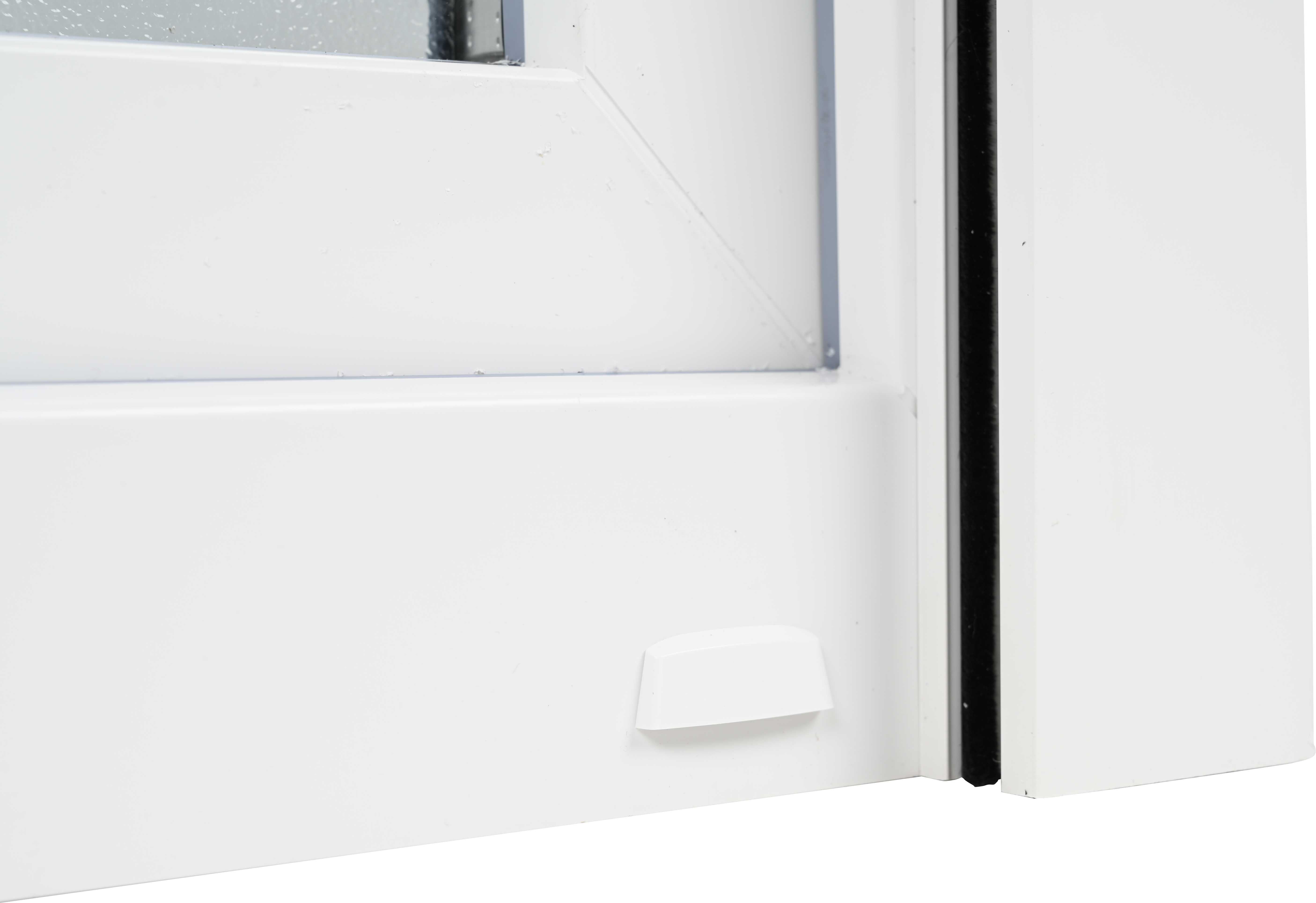 Ventana PVC blanca oscilobatiente con persiana de 60X115 cm - 6