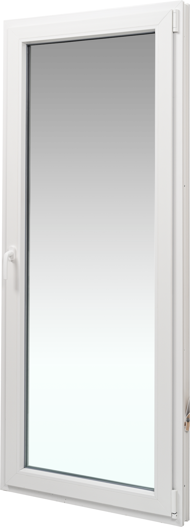 Balconera PVC ARTENS blanca oscilobatiente 85X210 cm