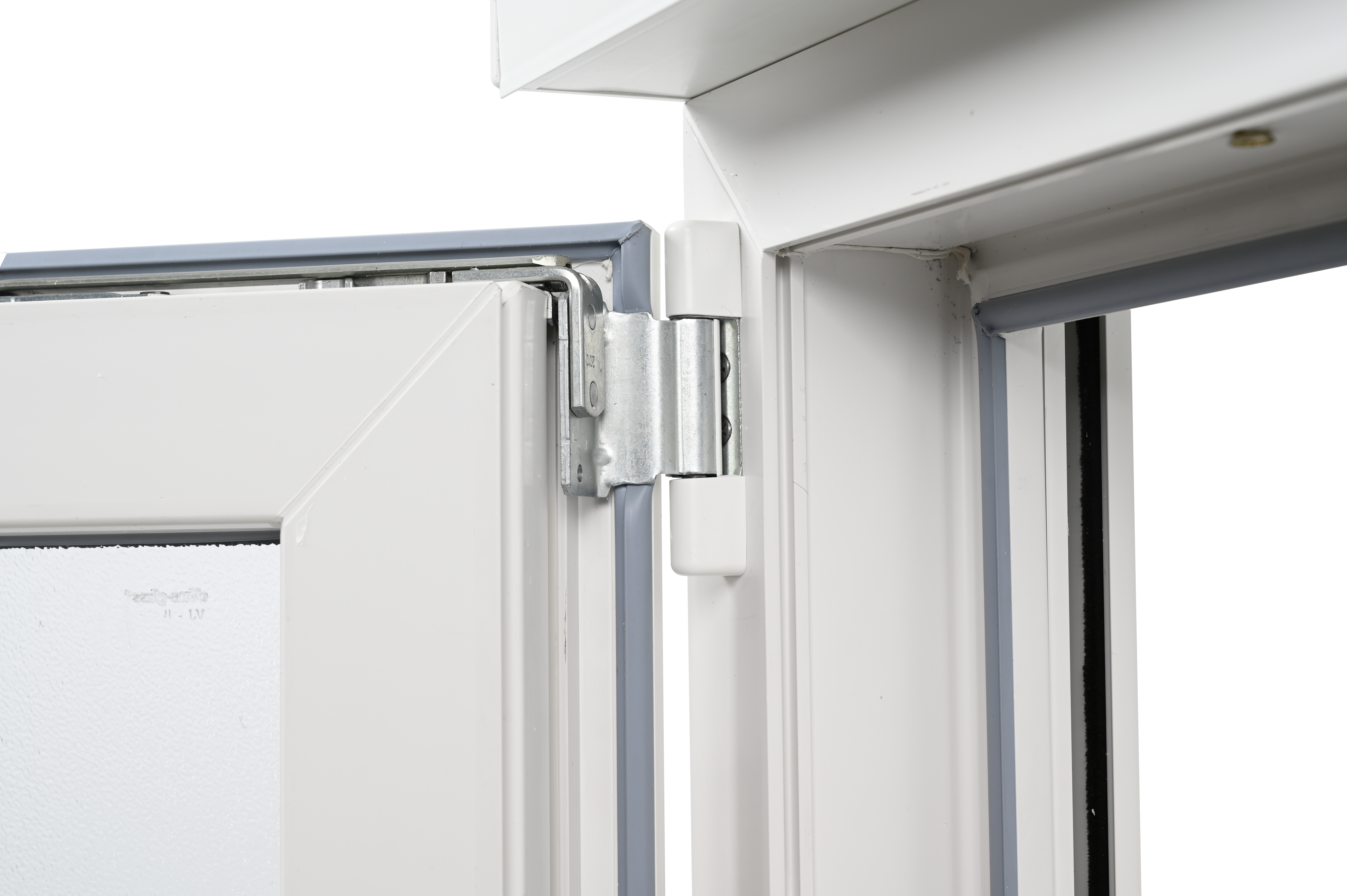 Ventana PVC blanca oscilobatiente con persiana de 60X115 cm - 5