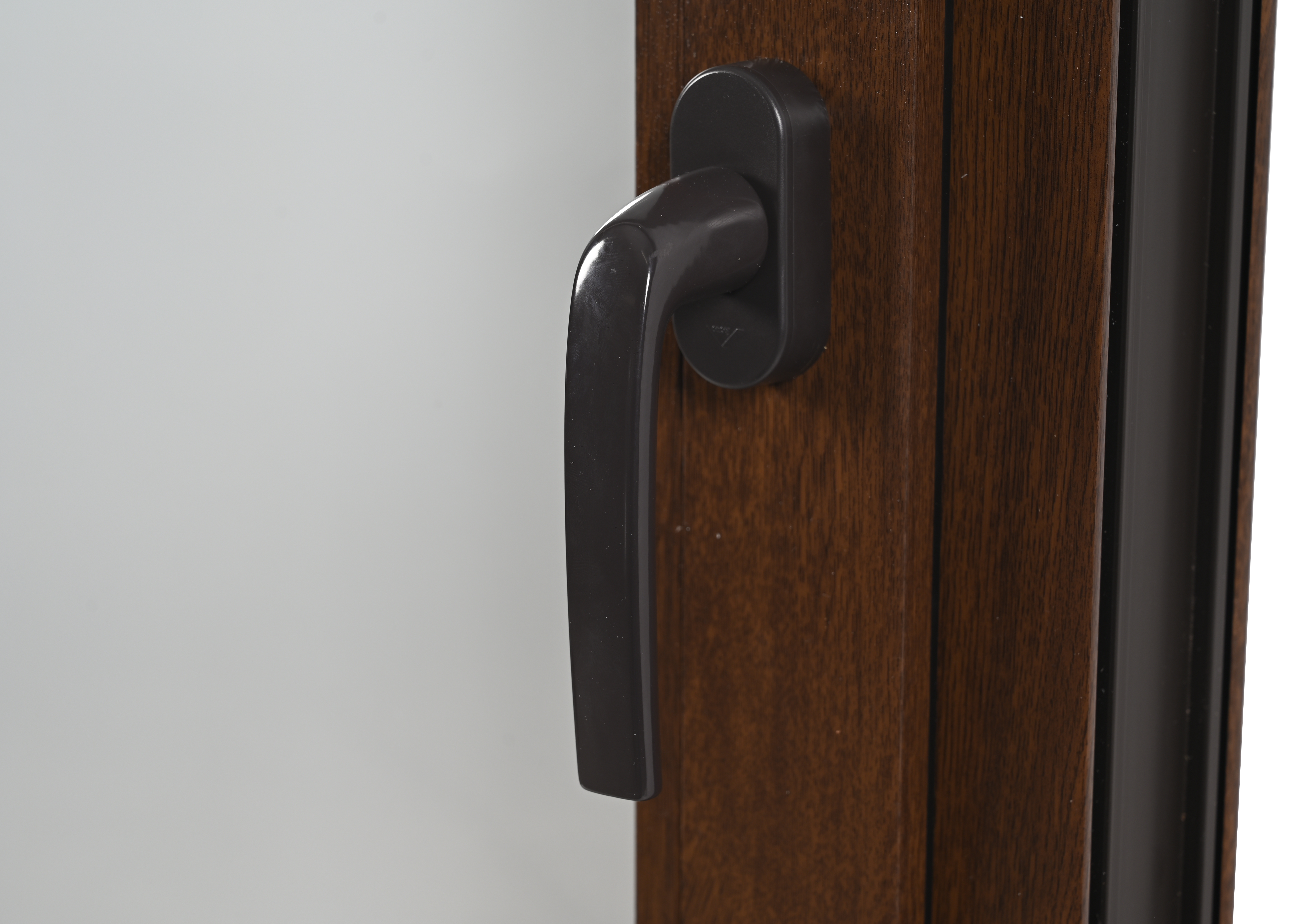 Balconera PVC ARTENS nogal oscilobatiente 85X210 cm - 12