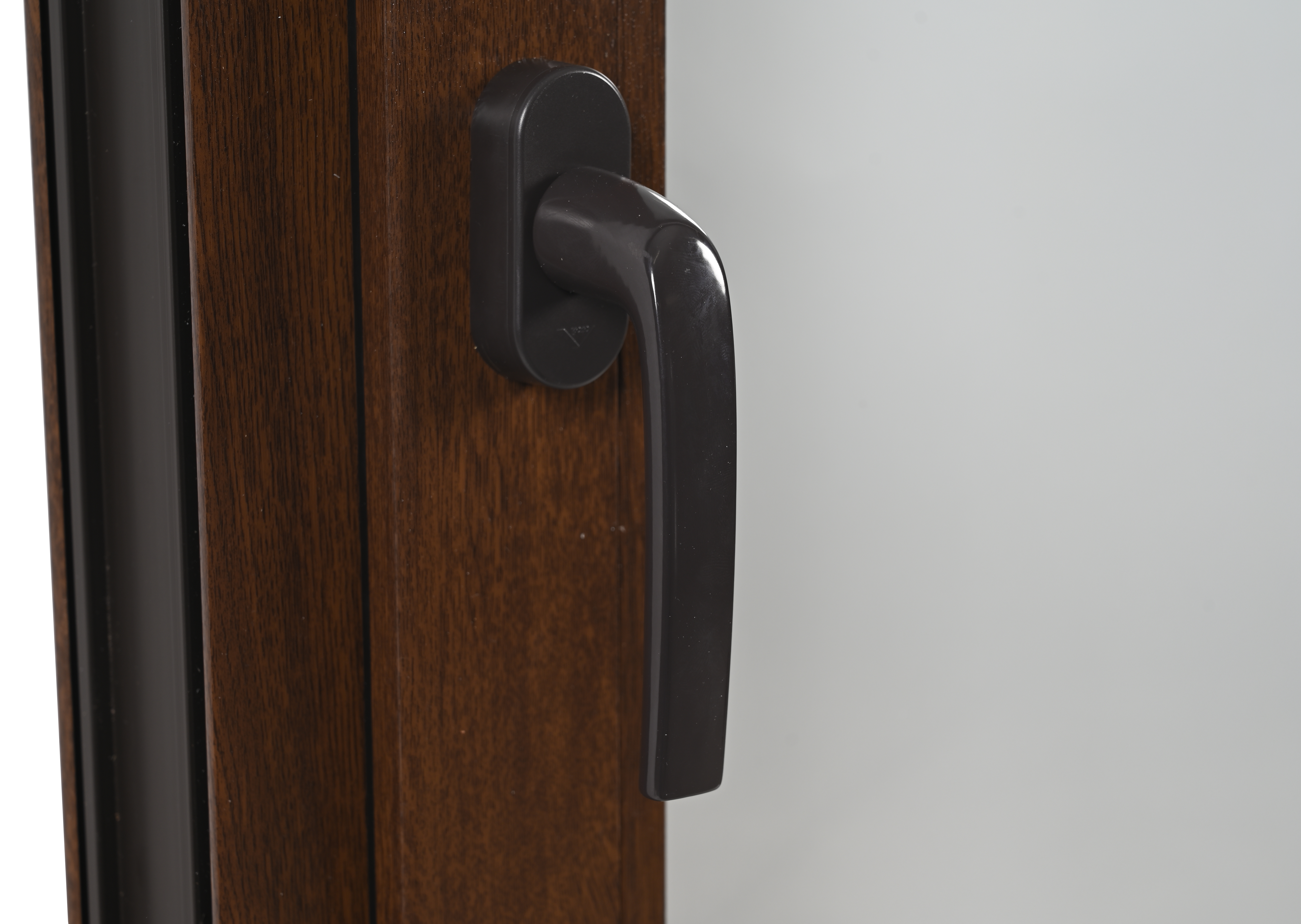 Balconera PVC ISOXA nogal oscilobatiente 85X210 cm - 10