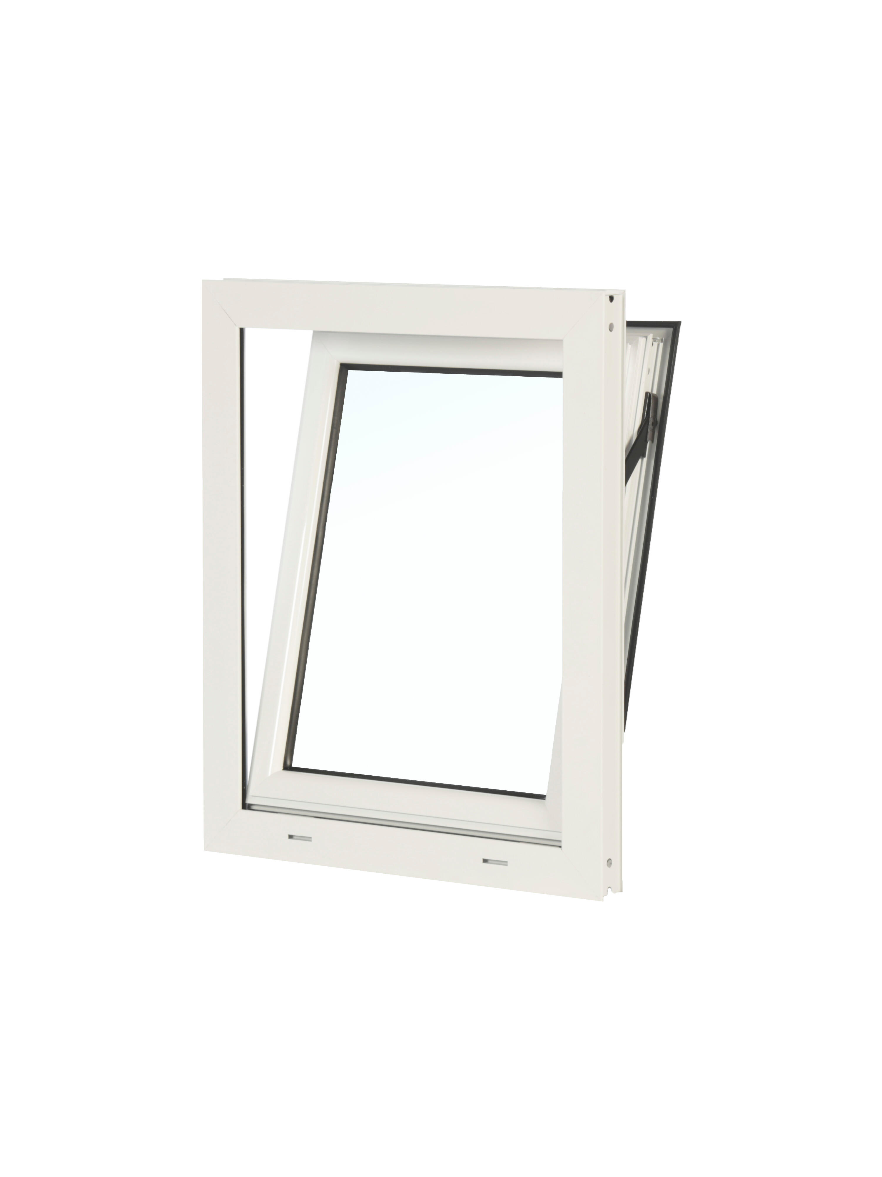 Ventana aluminio ISOXA blanca golpete de 50x60 cm - 2