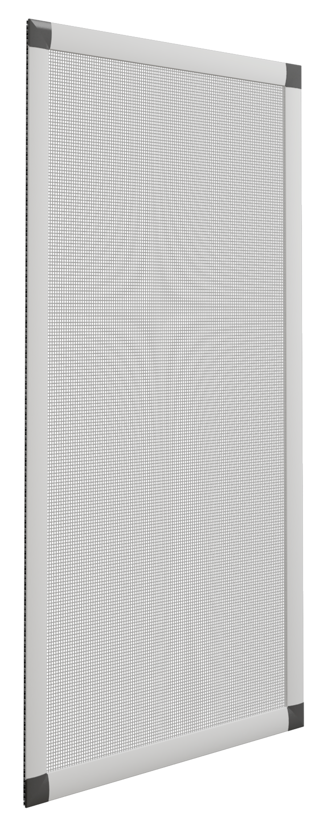 Mosquitera corredera 70x130cm aluminio recortable plata para ventana tela fibra de vidrio