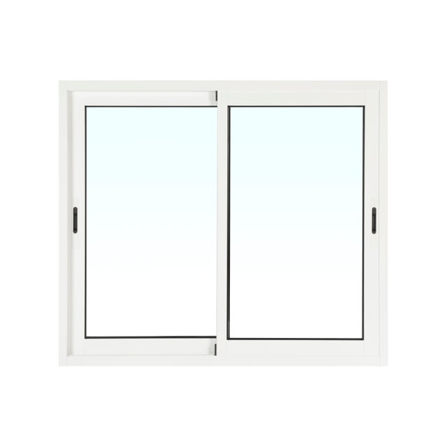 Ventana aluminio ISOXA blanca corredera de 80x60cm