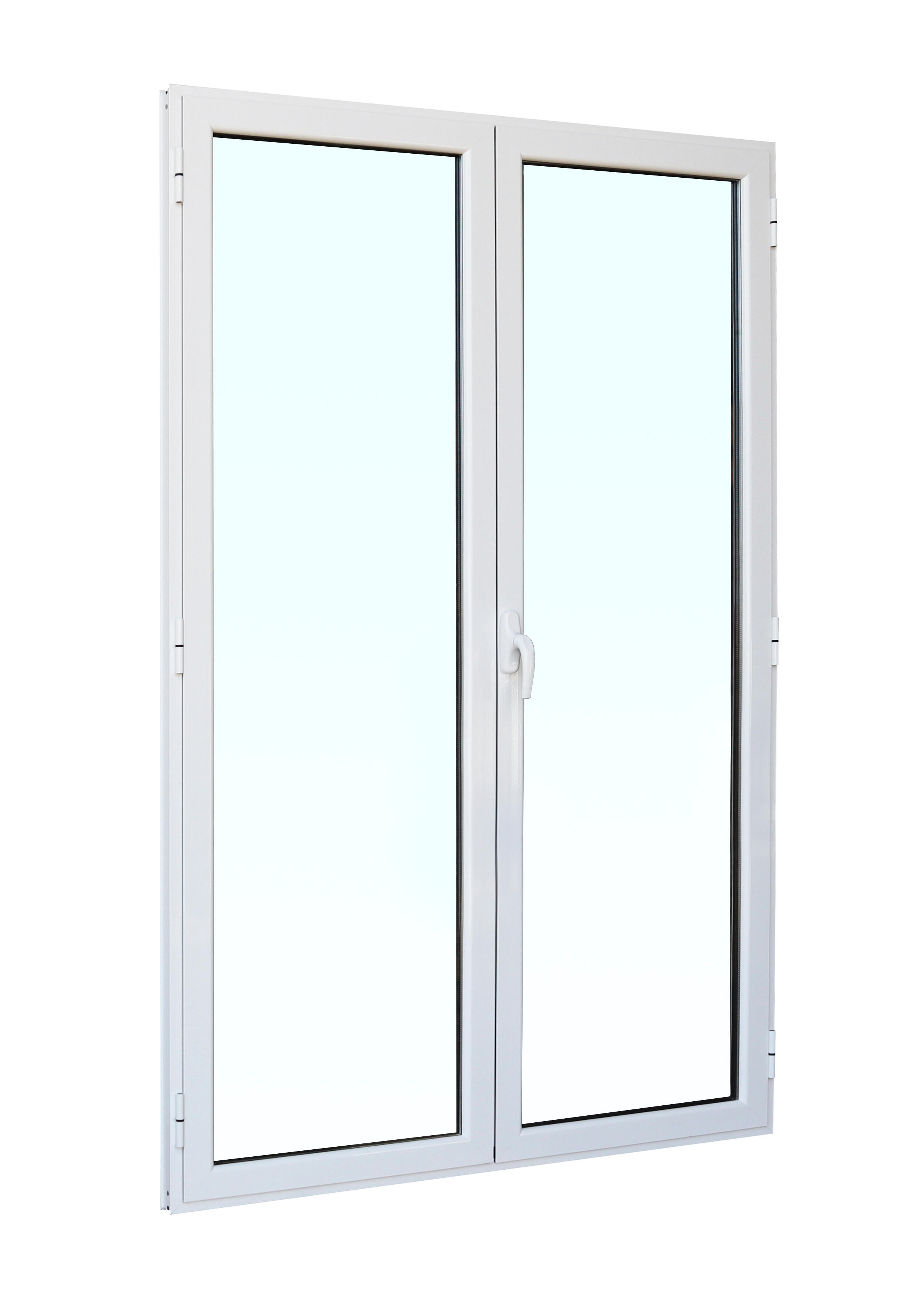 Balconera aluminio ISOXA blanca practicable 130x210cm - 4
