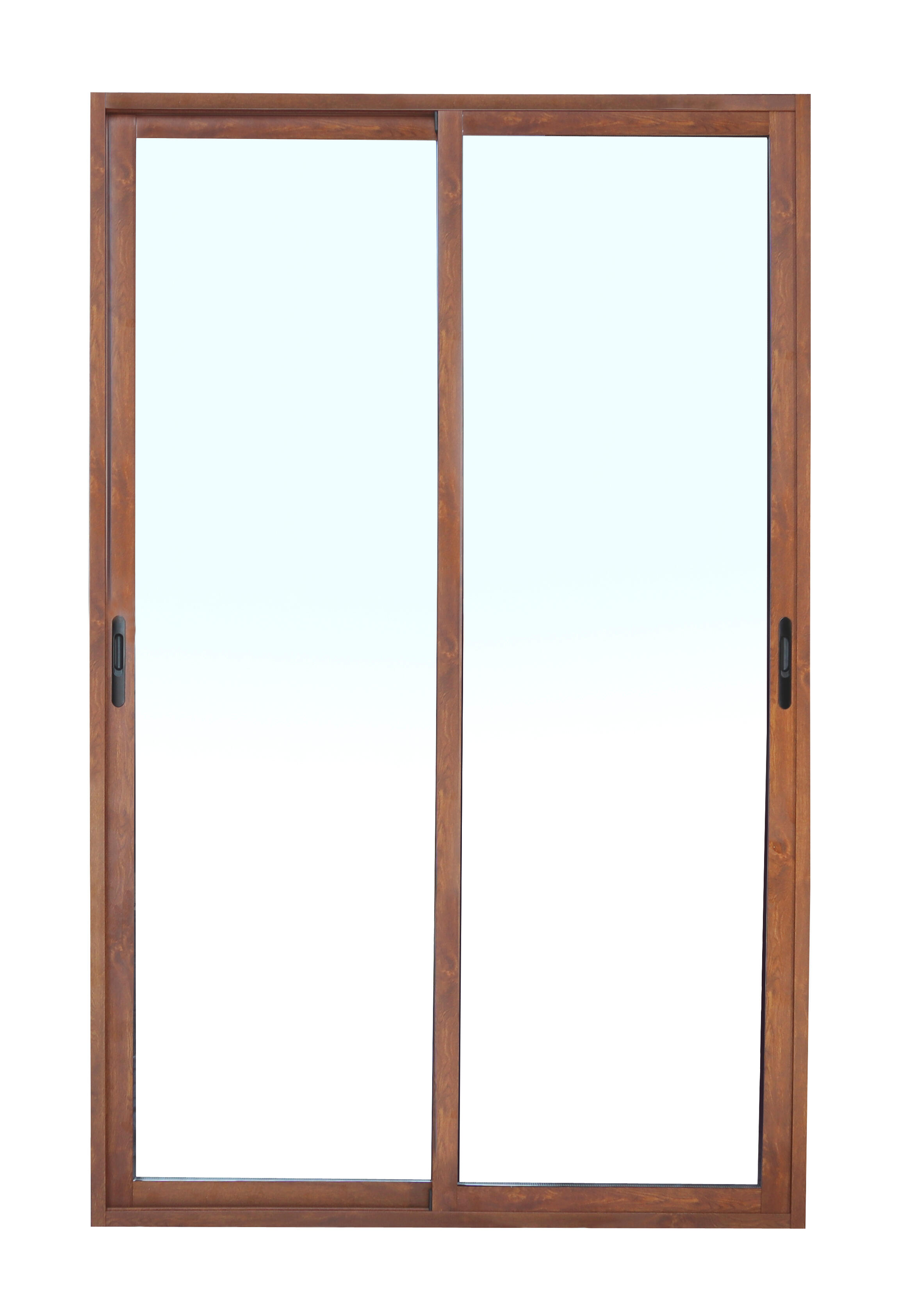 Balconera corredera de aluminio con persiana artens color blanco de 130x210cm