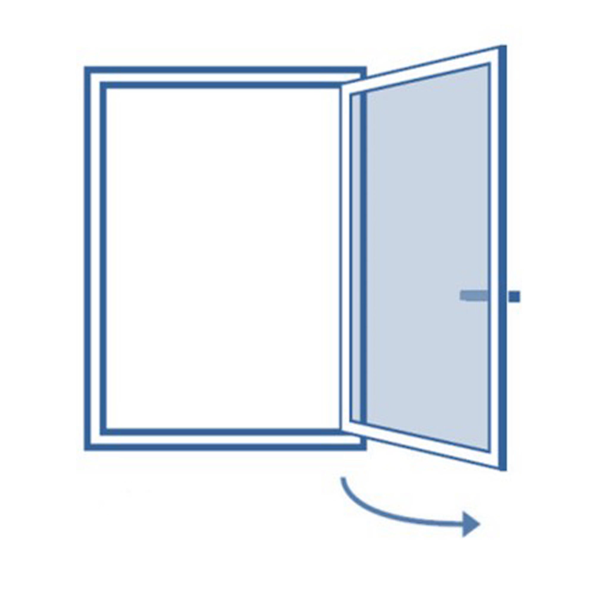 Ventana aluminio ISOXA oscilobatiente 50x60cm - 2