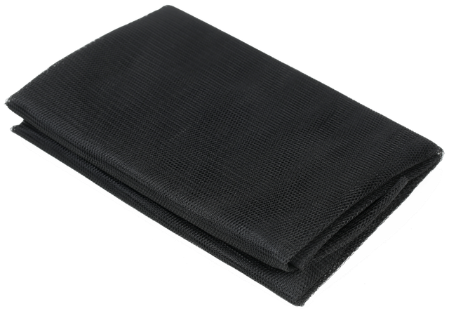 Rede mosquiteira para janela de sótão autoadesiva 150X180 cm preto