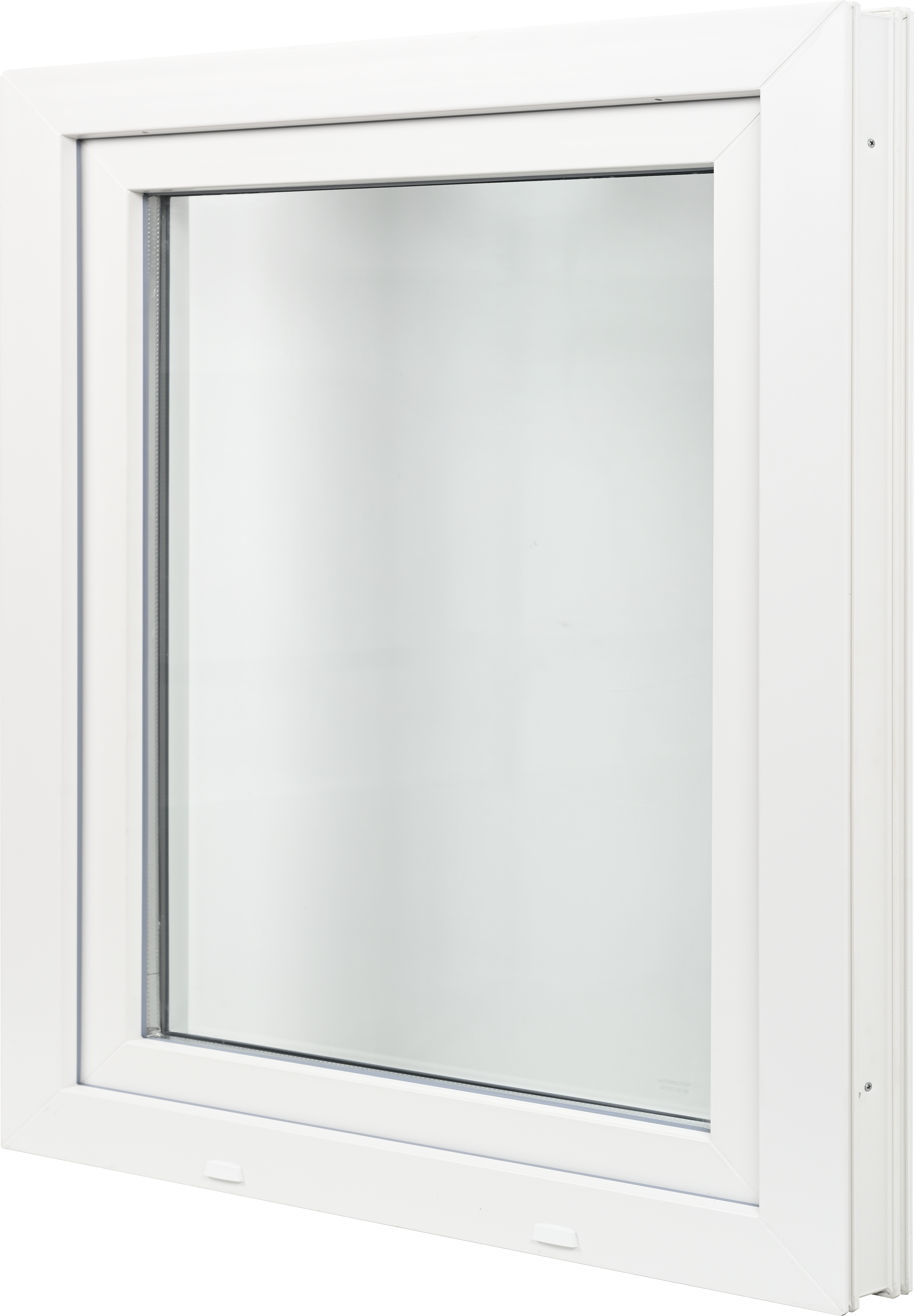 Ventana PVC blanca oscilobatiente 80X80 cm - 4