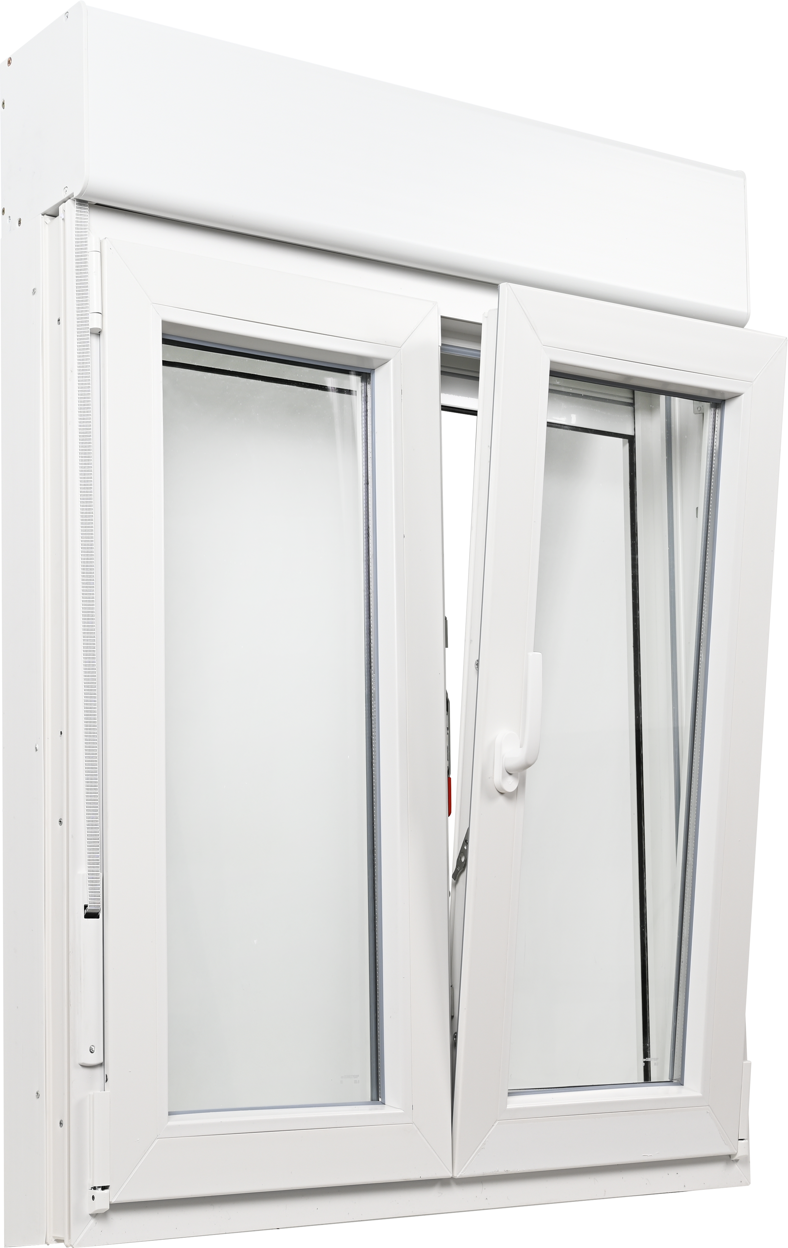 Janela de pvc ARTENS oscilobatente 100x139cm (para mosquiteira e com estore) - 8