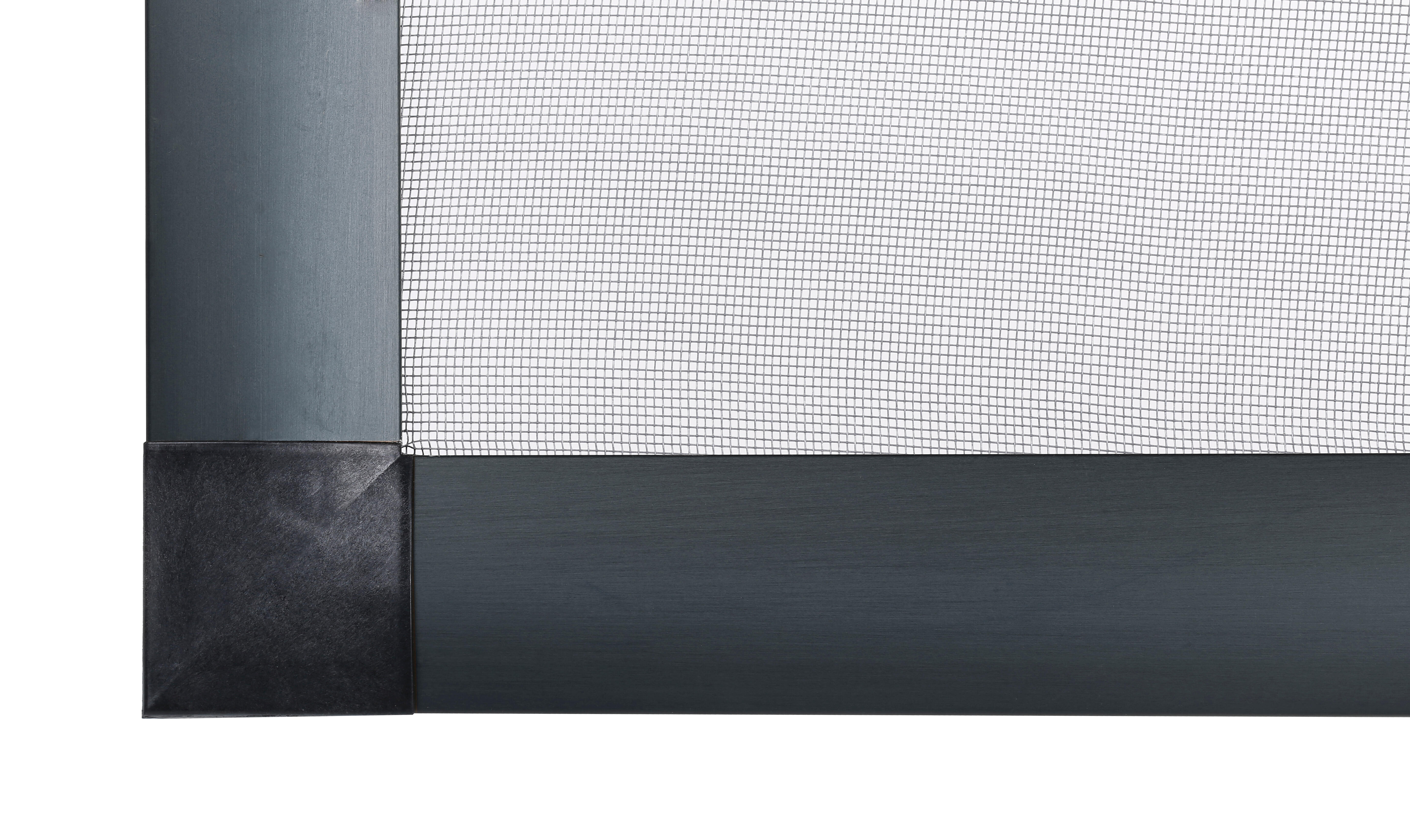 Mosquitera corredera 100x220cm aluminio recortable gris para puerta tela fibra de vidrio - 8
