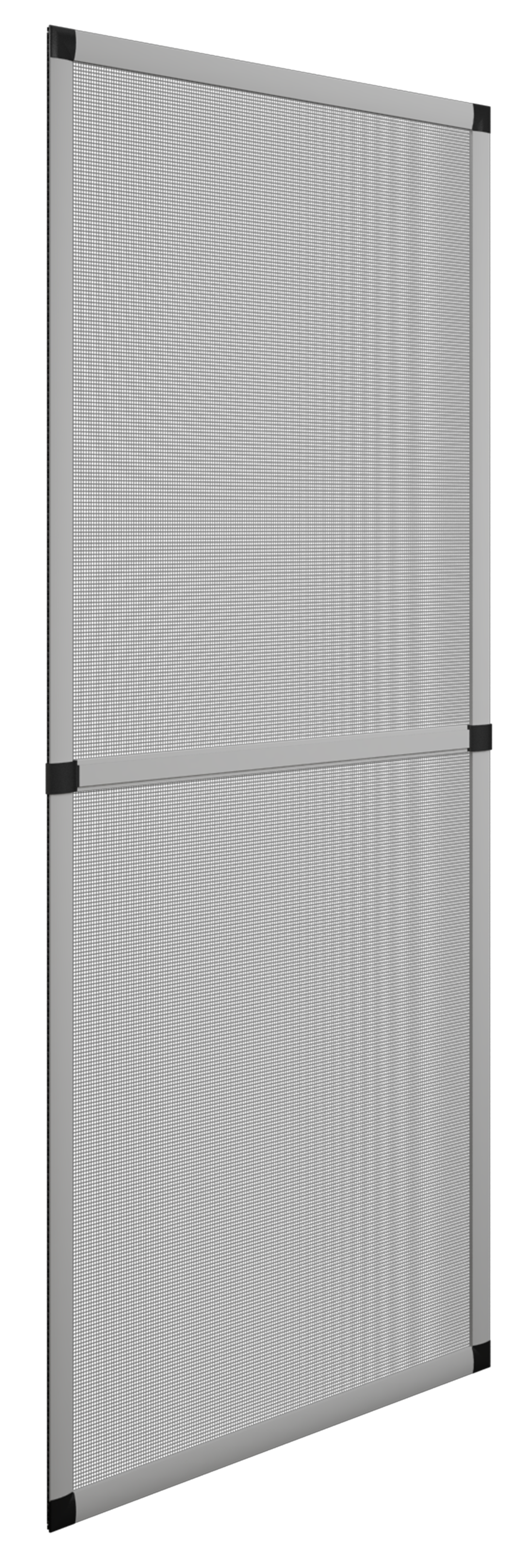 Mosquitera corredera aluminio plata para puerta tela fibra de vidrio 100x220cm