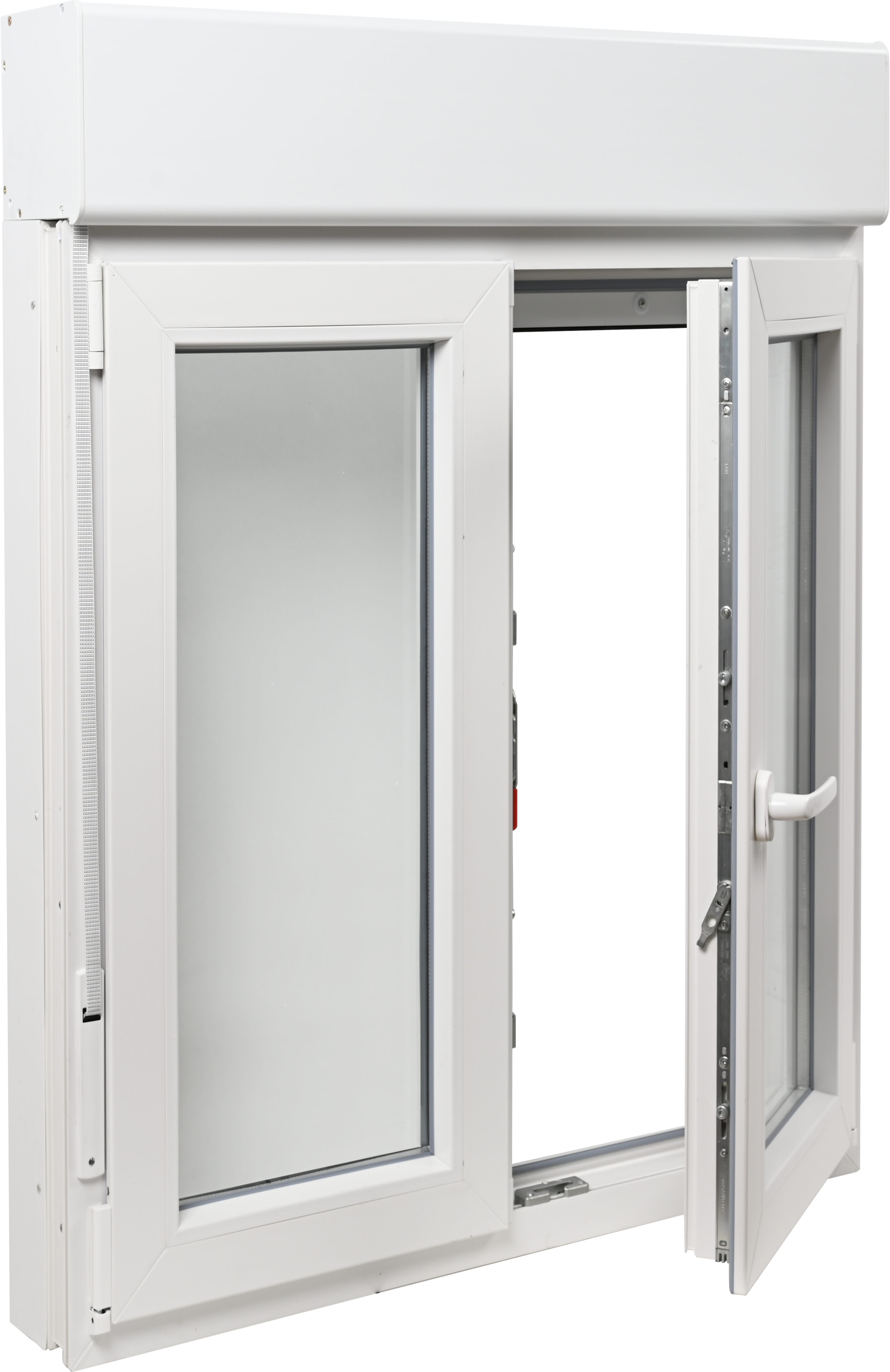 Janela de pvc ARTENS oscilobatente 100x139cm (para mosquiteira e com estore) - 2