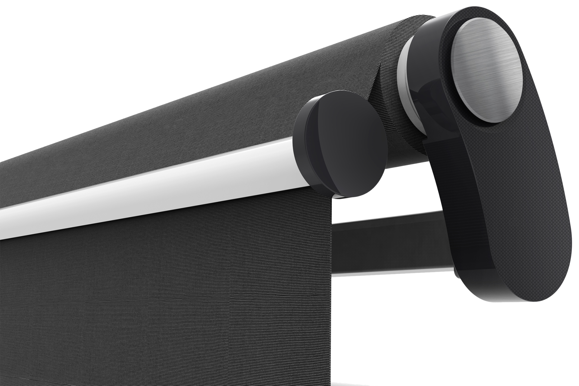 Tela acrílica noe alux gris para toldo en kit kronos de 3x2.5 m