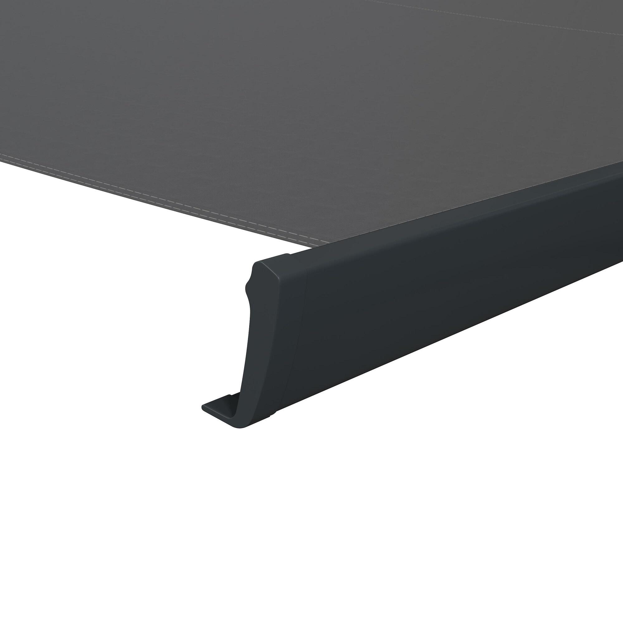 Toldo motorizado caixa integral cinzento 2.95x2.5 m liso cinzento Naterial Zefir - 23