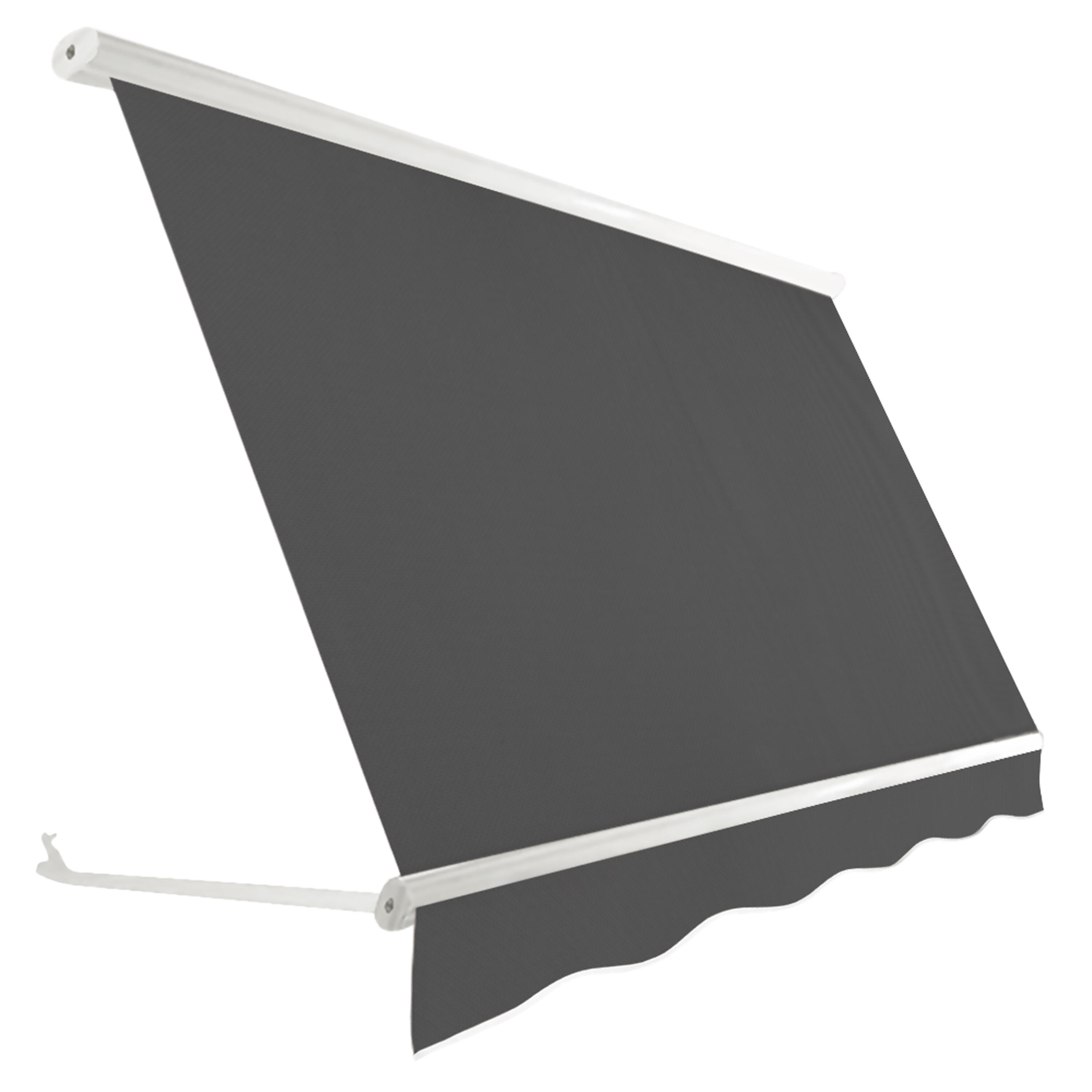 Tela políester essencial gris para toldo en kit kronos de 3x2.5 m
