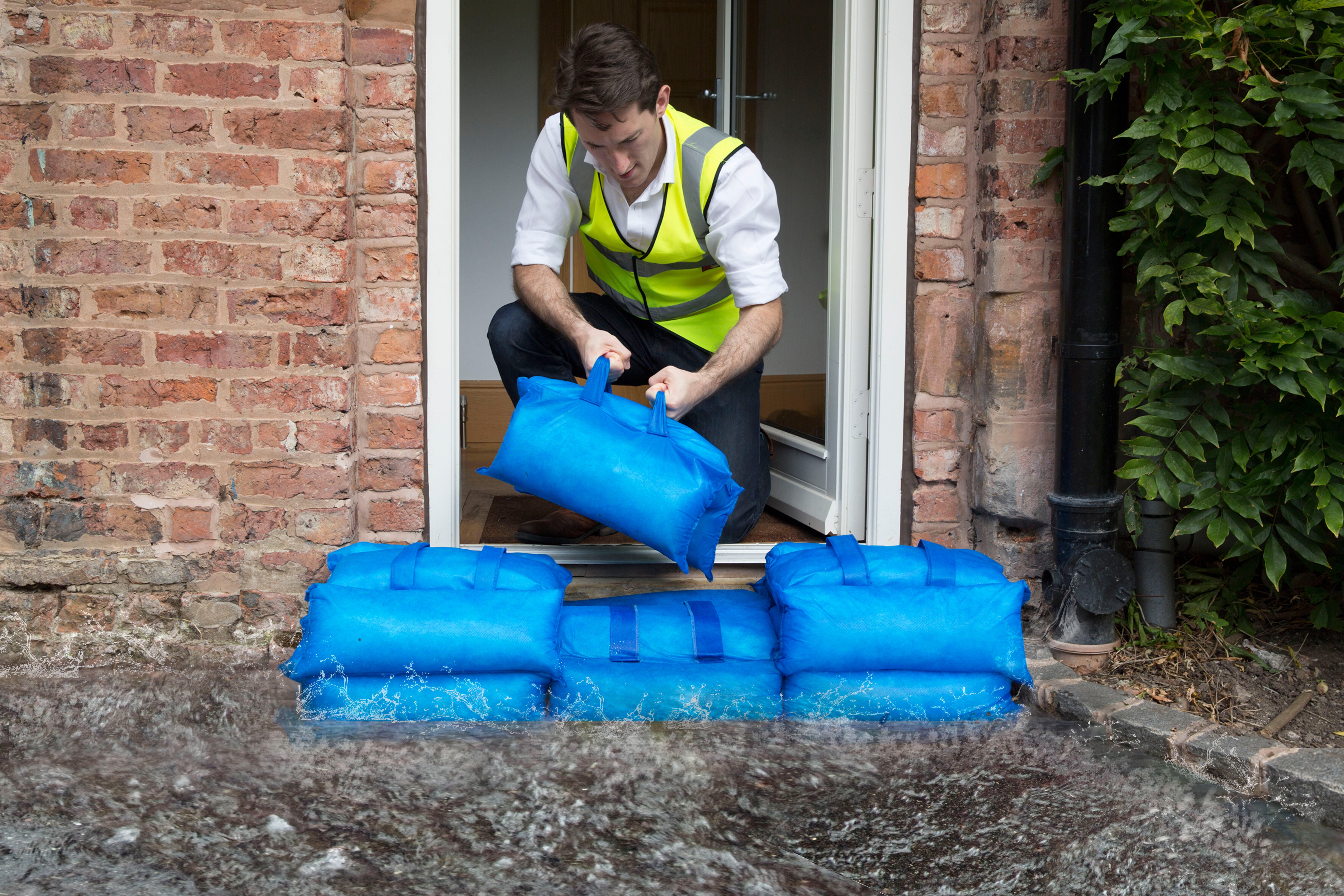 Barrera anti inundaciones HYDROSACK 60x48 cm. Bolsa de 2 unidades - 2