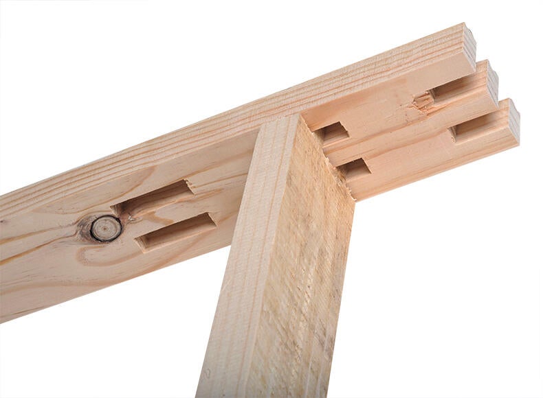 Premarco universal de madera de 9x210x3cm para puerta de 62.5/72.5/82.5cm - 5