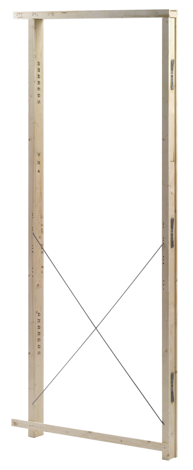 Premarco universal de madera de 9x210x3cm para puerta de 62.5/72.5/82.5cm