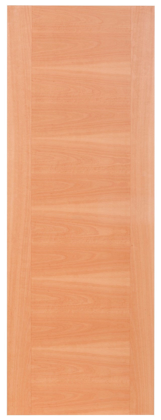 Puerta de interior corredera ciega maciza barnizada Line Plus Niza haya anchura 72,5cm