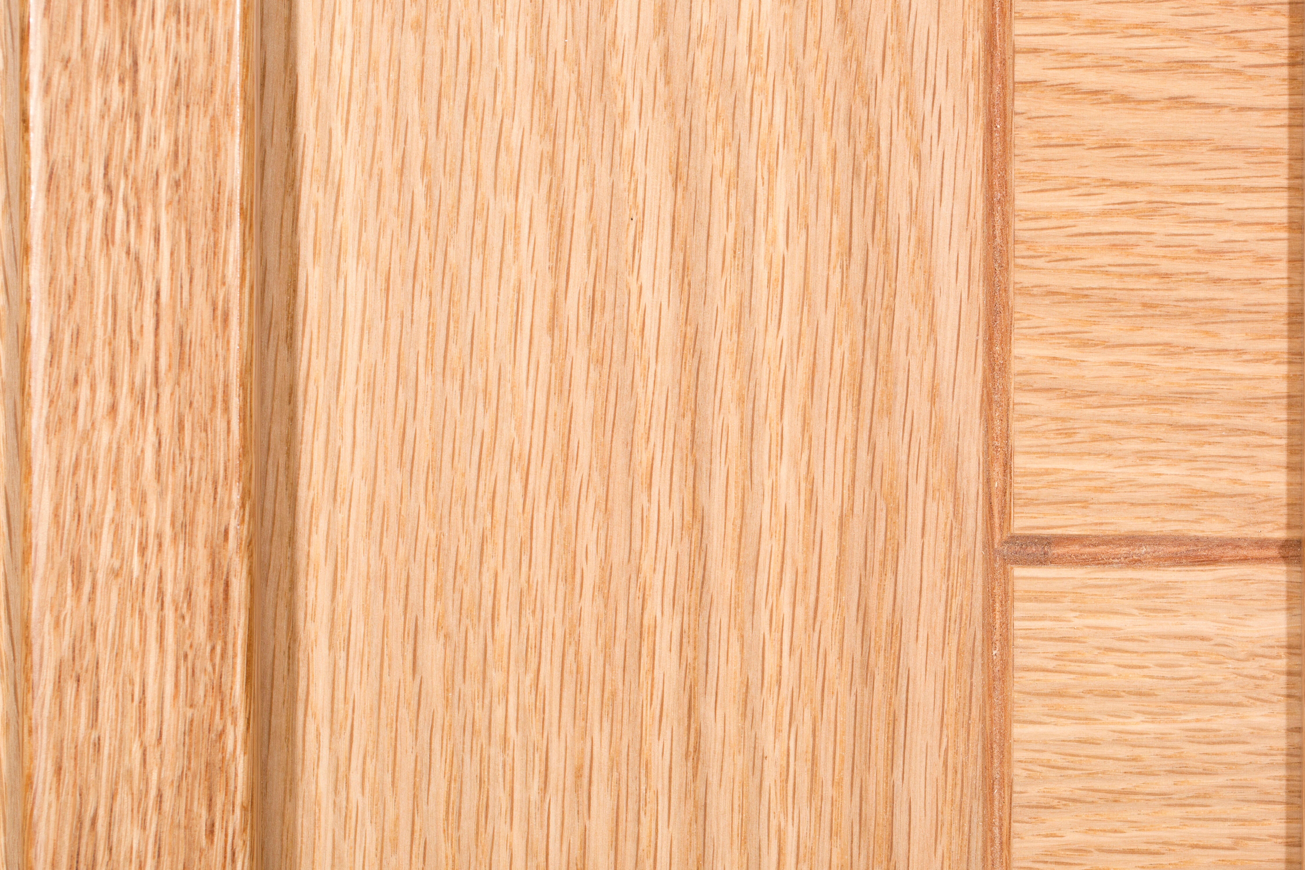 Puerta de interior corredera ciega maciza barnizada Line Plus Noruega roble con uñero y condena anchura 82,5cm - 8