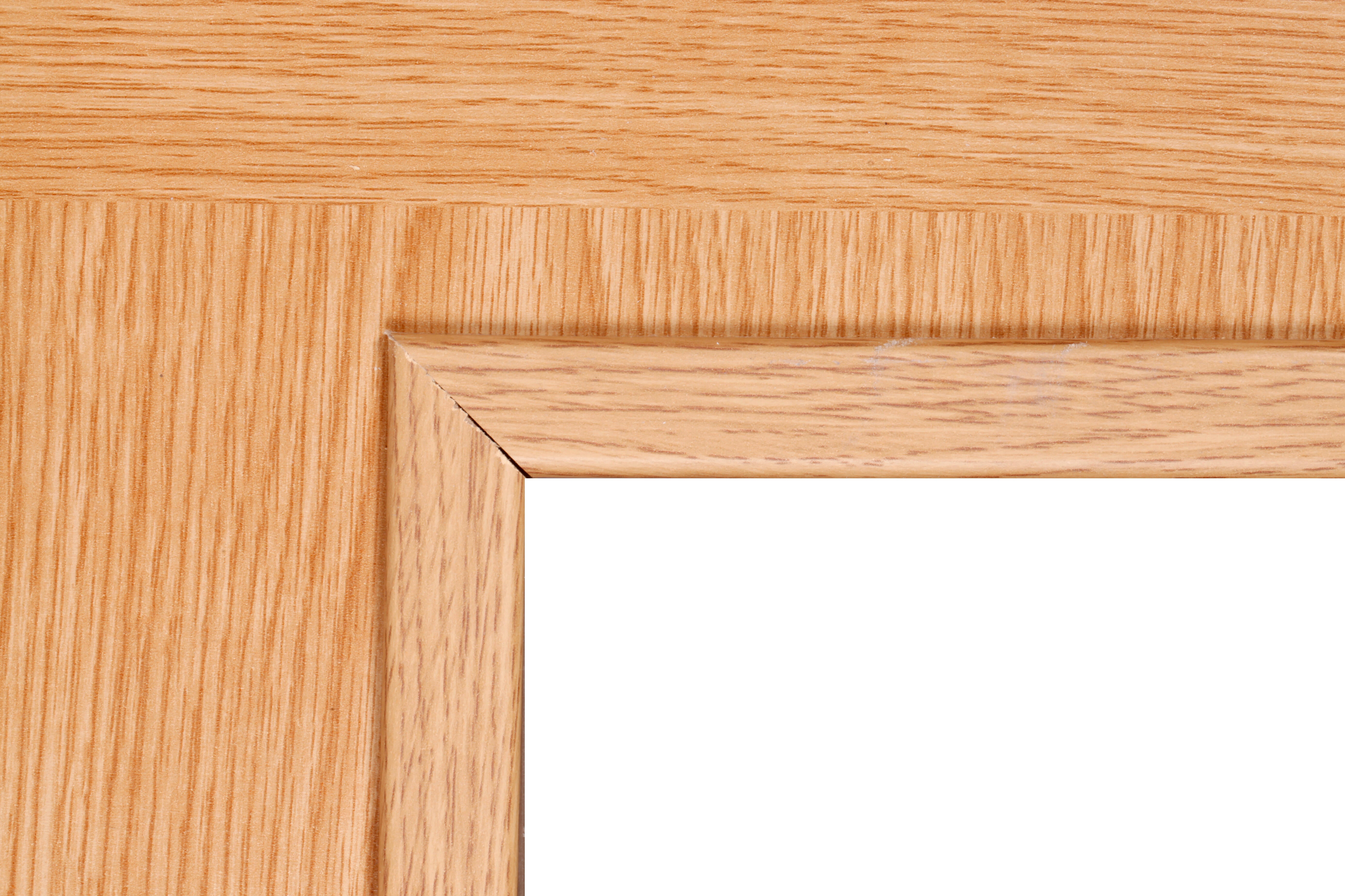 Puerta de interior abatible doble vidriera con cristal incluido hueca acabado Impresion digital  Basic Canarias Roble apertura izquierda cerco de 7x3 anchura 125 cm - 6