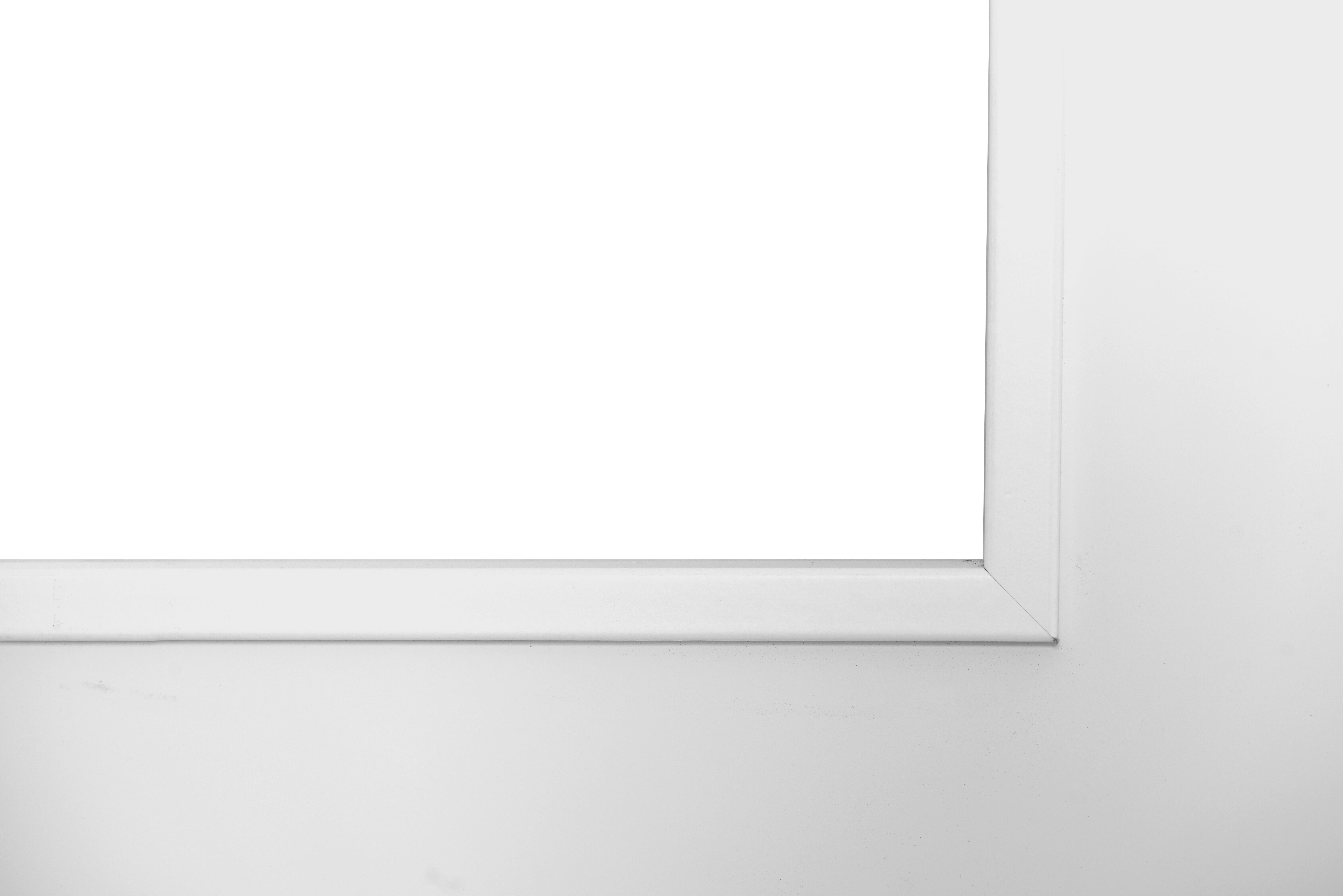 Puerta de interior abatible doble vidriera con cristal incluido hueca acabado lacado Aero Lyon Blanco apertura derecha cerco de 9x3 anchura 145 cm - 7