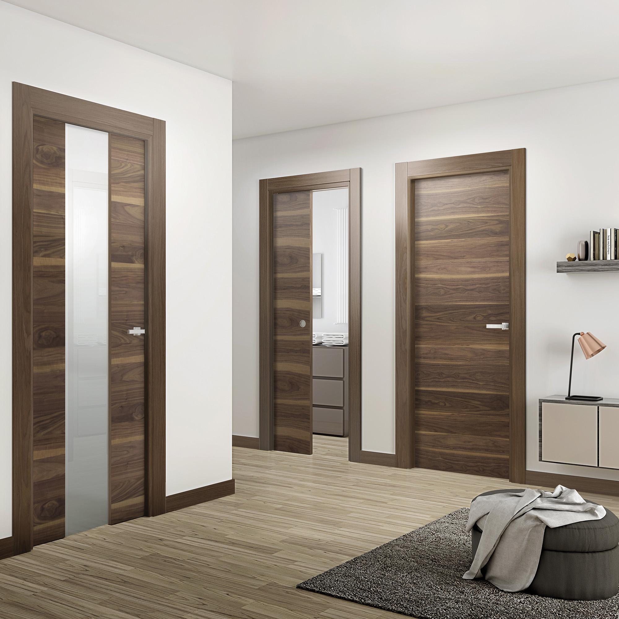 Puertas de madera para interiores