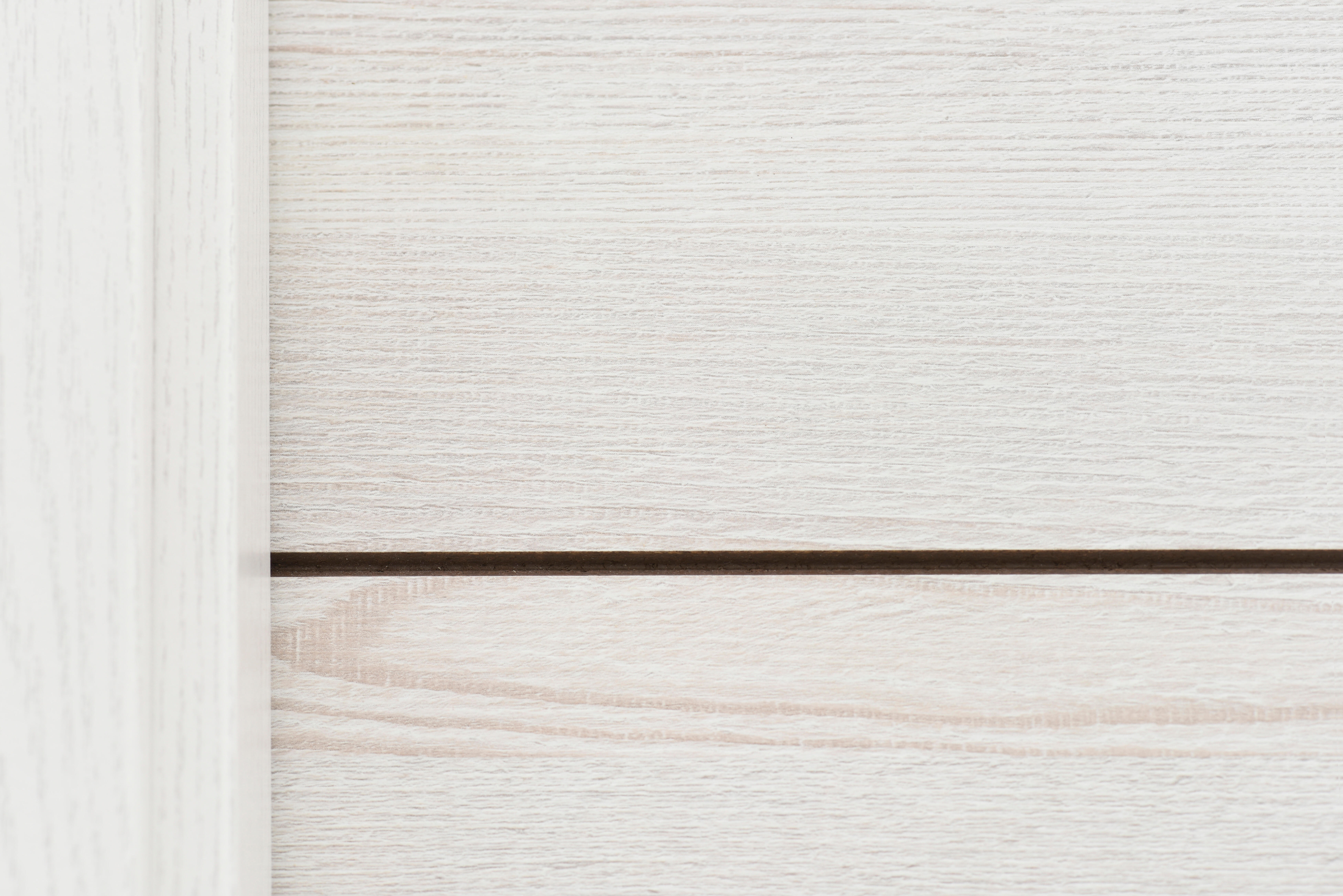 Puerta de interior abatible ciega maciza melamina Line Berna blanco veteado apertura izquierda cerco de 7x3 anchura 82.5cm - 8