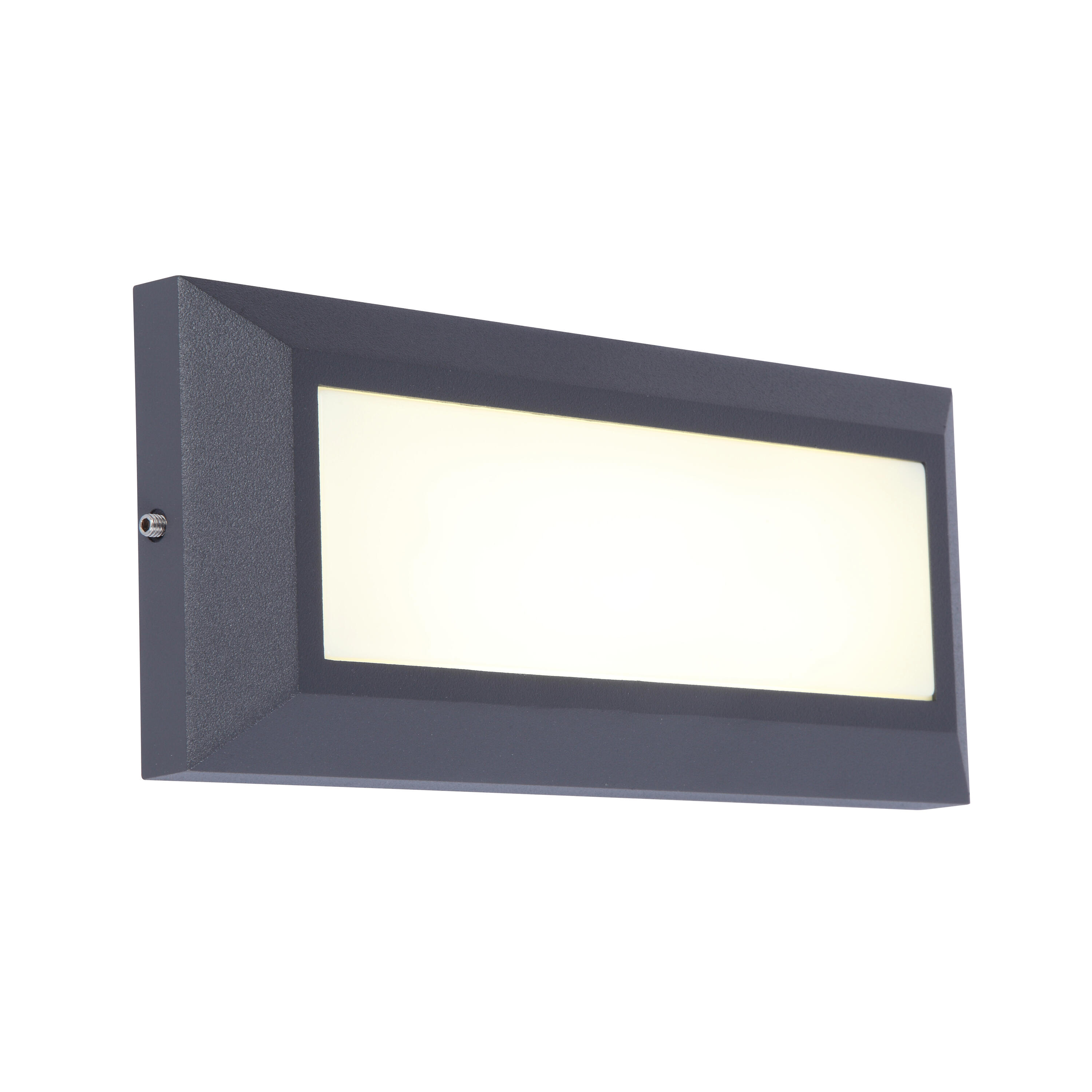 Candeeiro de parede exterior led Bronson 1400lm IP44 cinzento Inspire - 12