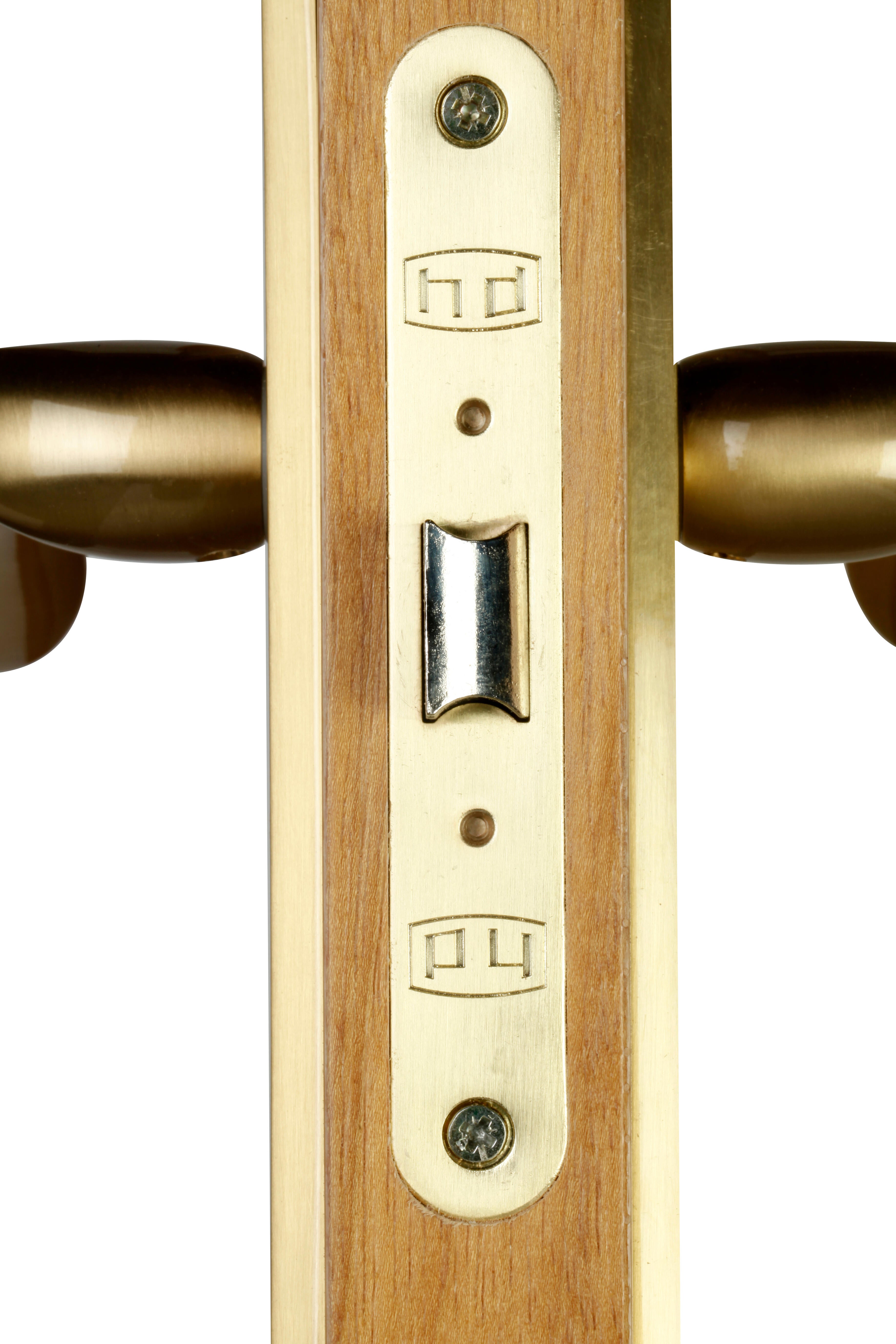 Puerta de interior abatible ciega maciza barnizada Line Plus Roma roble apertura izquierda cerco de 7x3 anchura 72.5cm - 12