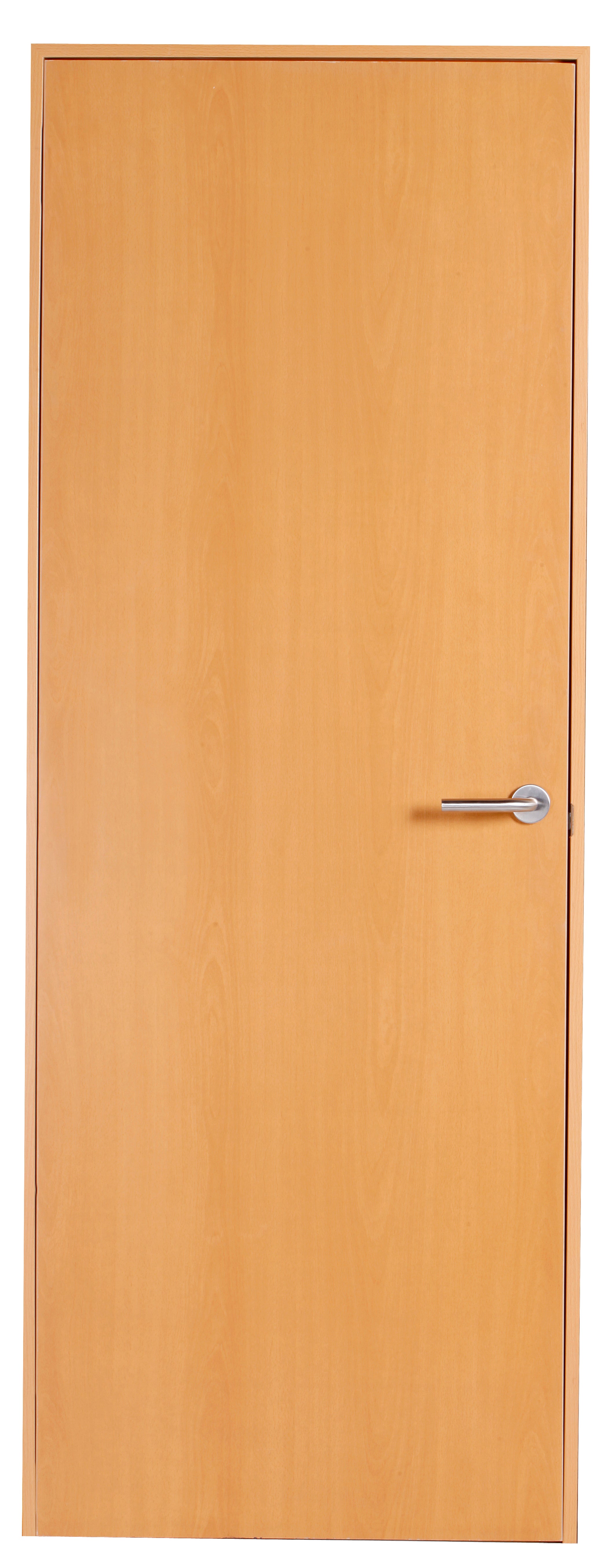 Puerta interior abatible mallorca haya basic apertura izquierda 62.5cm