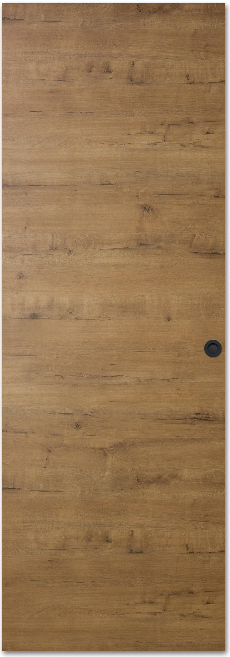 Puerta de interior corredera oslo gold roble line plus uñero y condena 72.5 cm