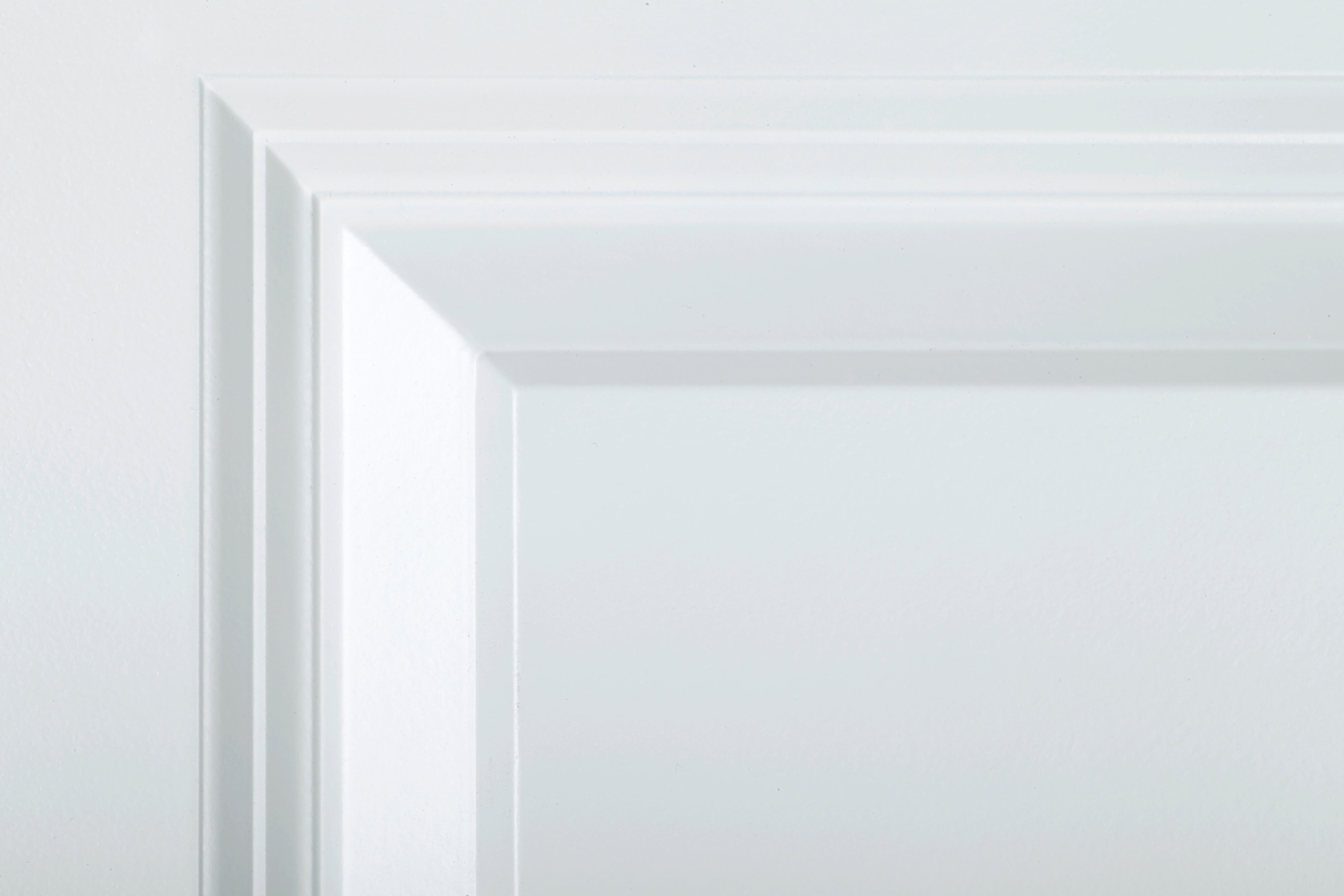 Puerta de interior abatible ciega hueca lacada Aero Bonn blanco apertura derecha cerco de 7x3 anchura 72.5cm - 10