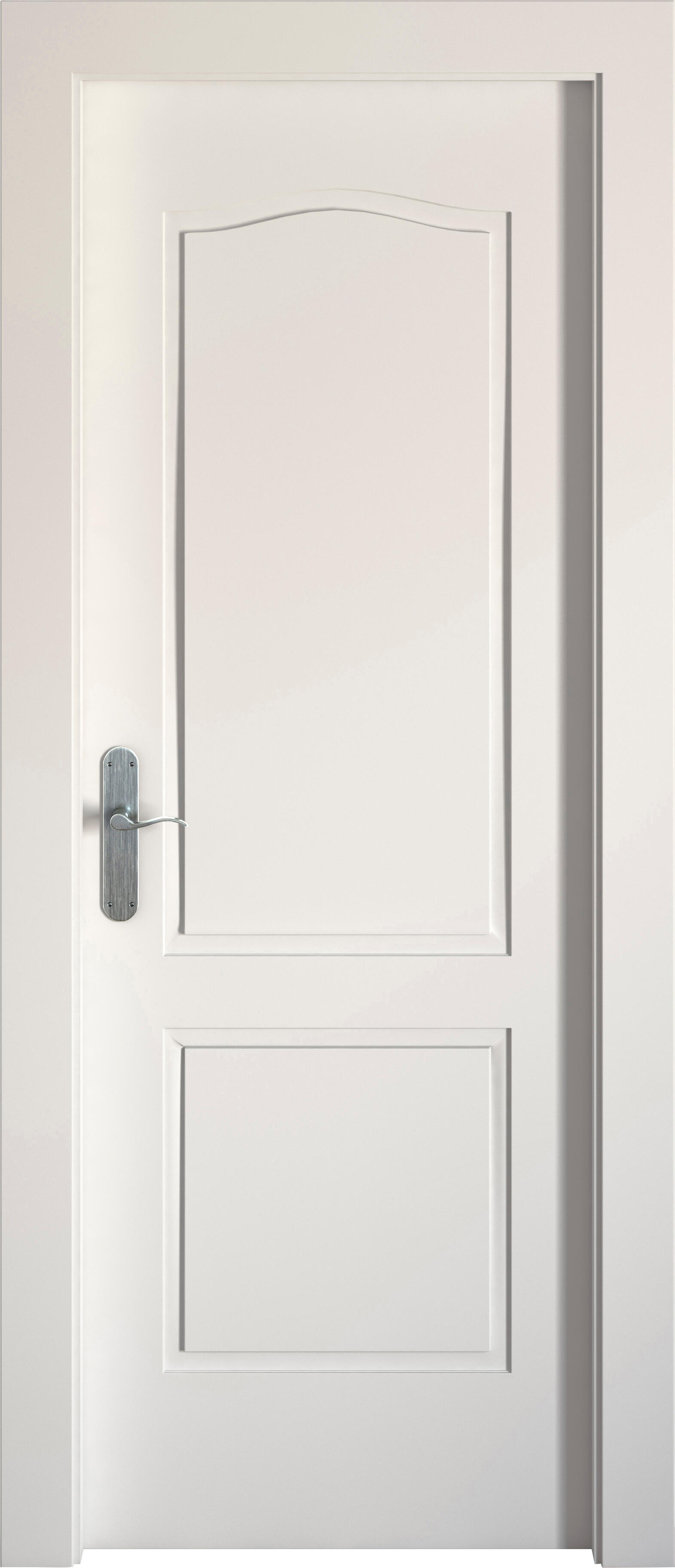 Puerta interior abatible praga blanco aero apertura derecha 72.5cm