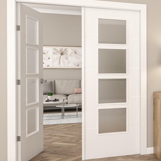 Puerta Lucerna Plus blanco