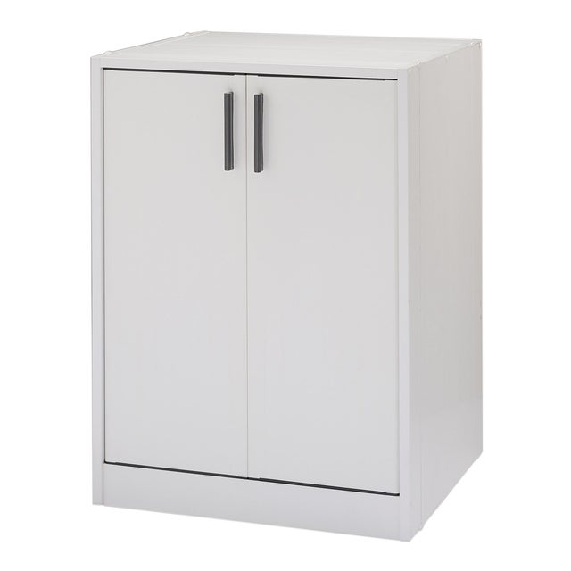 Mobile coprilavatrice Ada 2 ante in pvc bianco ottico ral_9016 P 59.5 x L 66.5 x H 91 cm