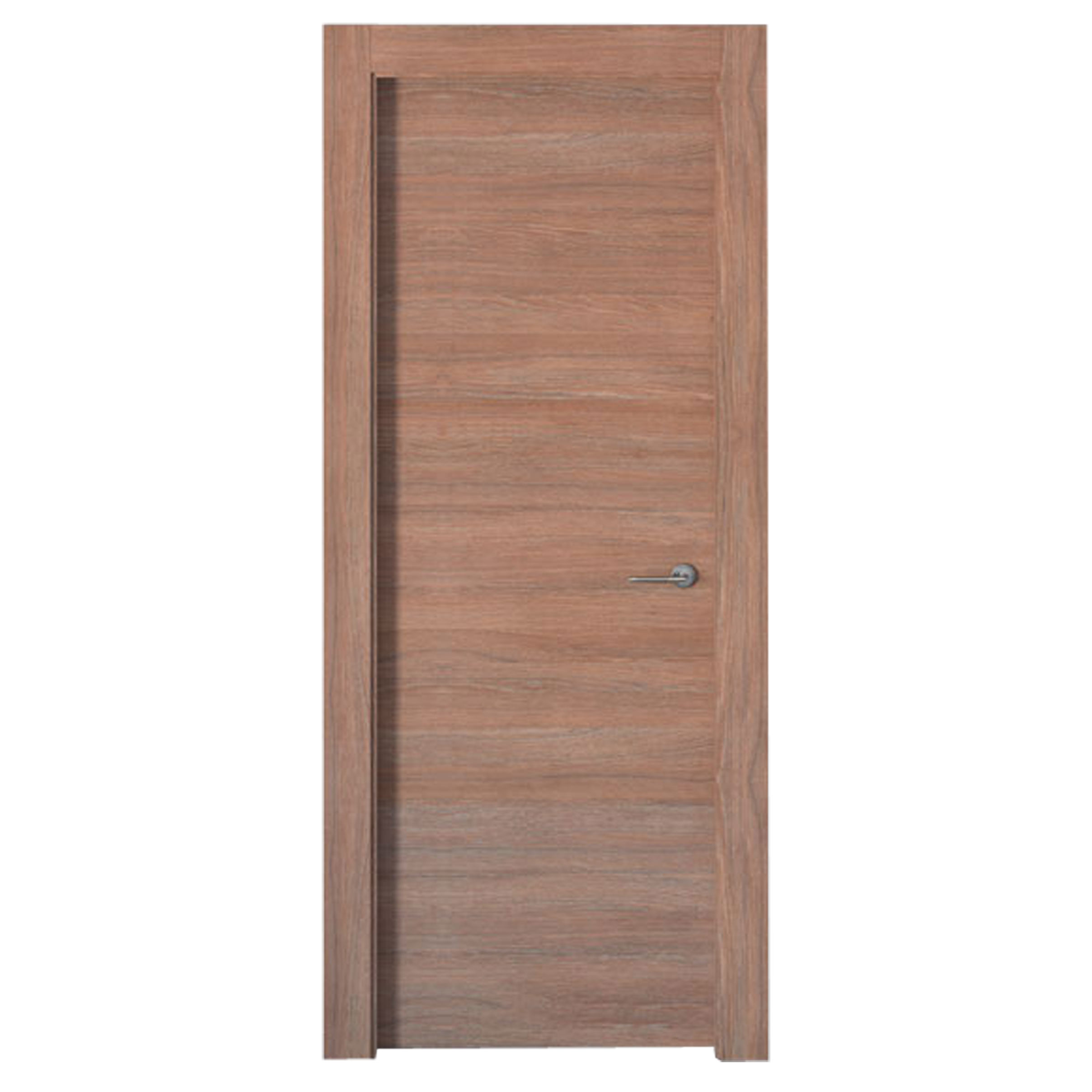 Puerta interior abatible oslo coffe nogal line apertura izquierda 62.5cm