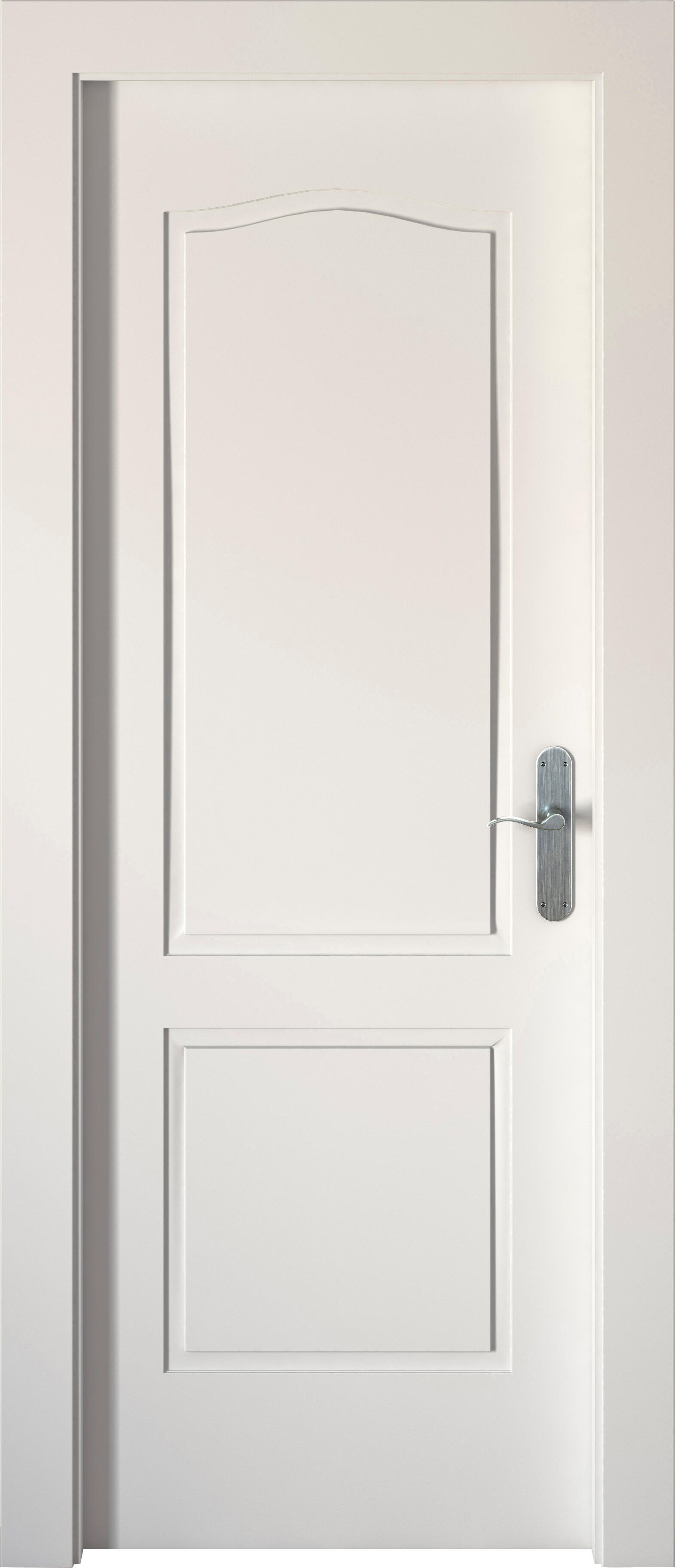 Puerta interior abatible praga blanco aero apertura izquierda 11x 72.5cm
