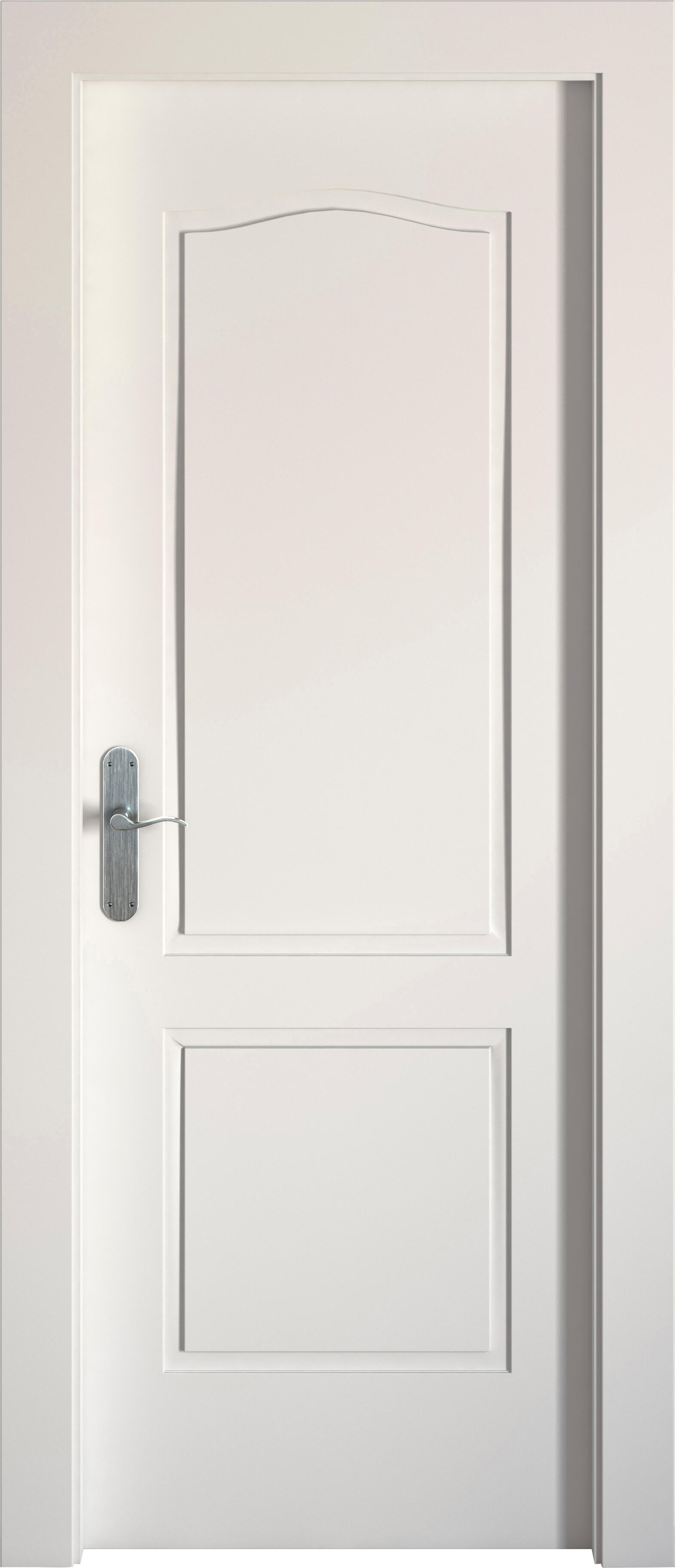 Puerta interior abatible praga blanco aero apertura derecha 82.5cm