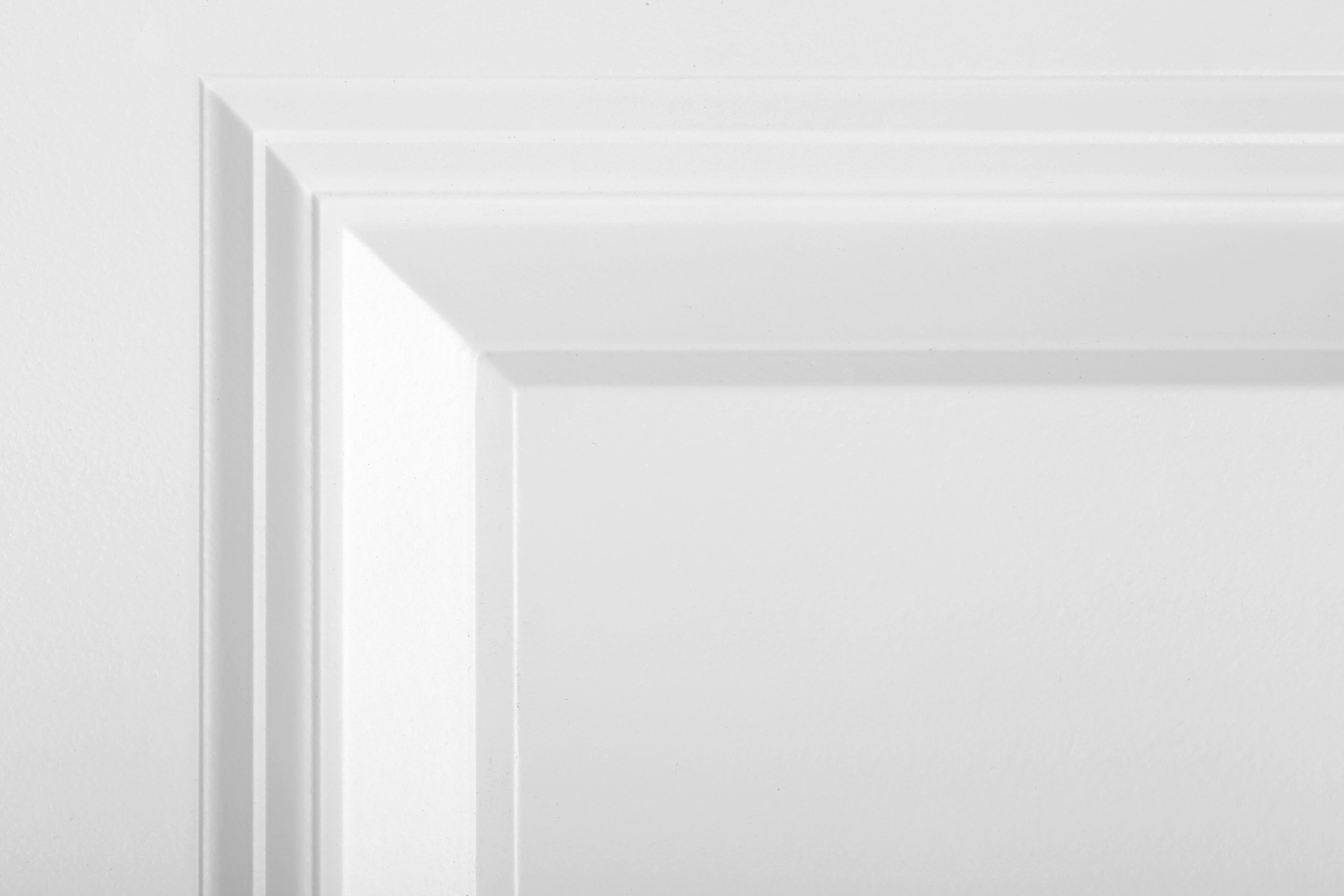 Puerta de interior corredera ciega hueca lacada Aero Bonn blanco anchura 82,5cm - 5