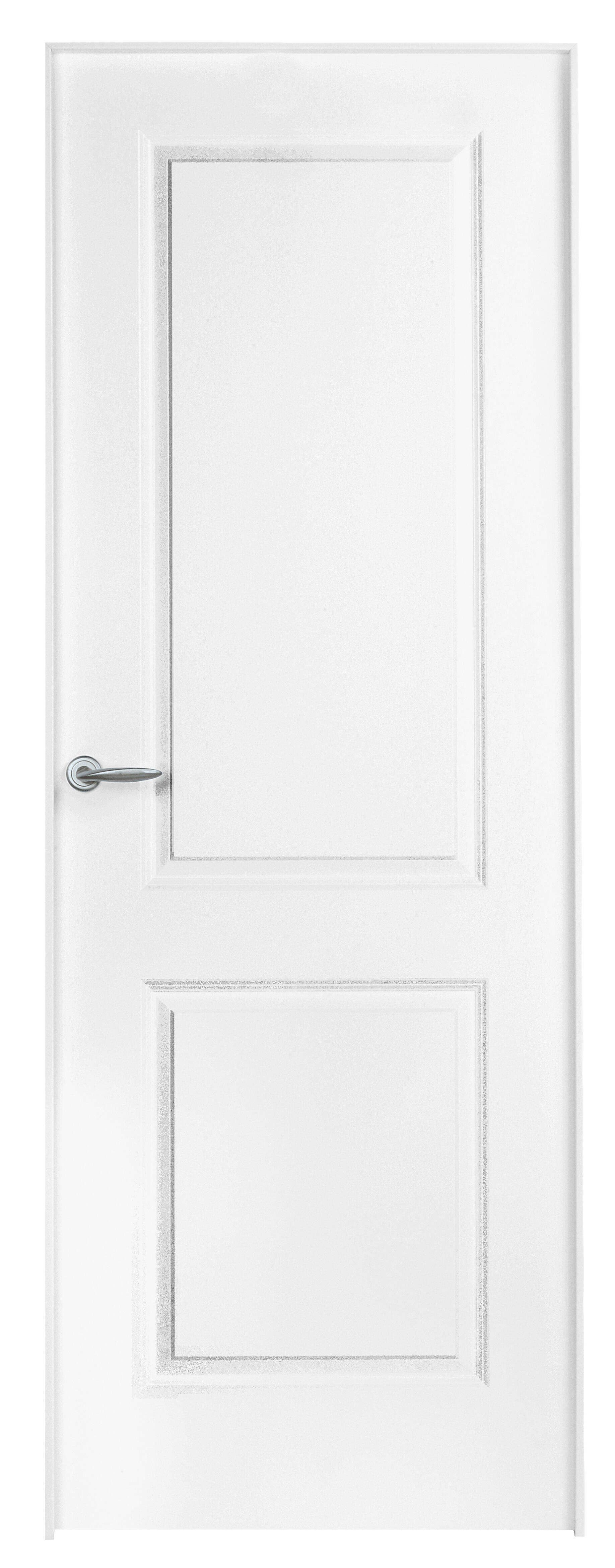 Puerta interior abatible bonn blanco aero apertura derecha 11x 82.5cm
