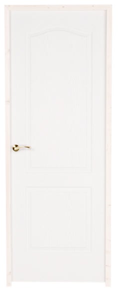 Puerta interior abatible prepintada provenzal blanco pro apertura derecha 72.5cm
