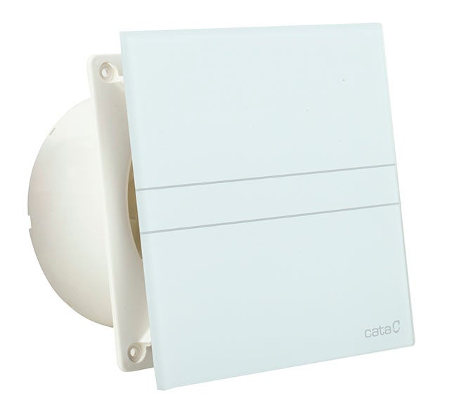 Extractor de baño cata glass e-150 g blanco