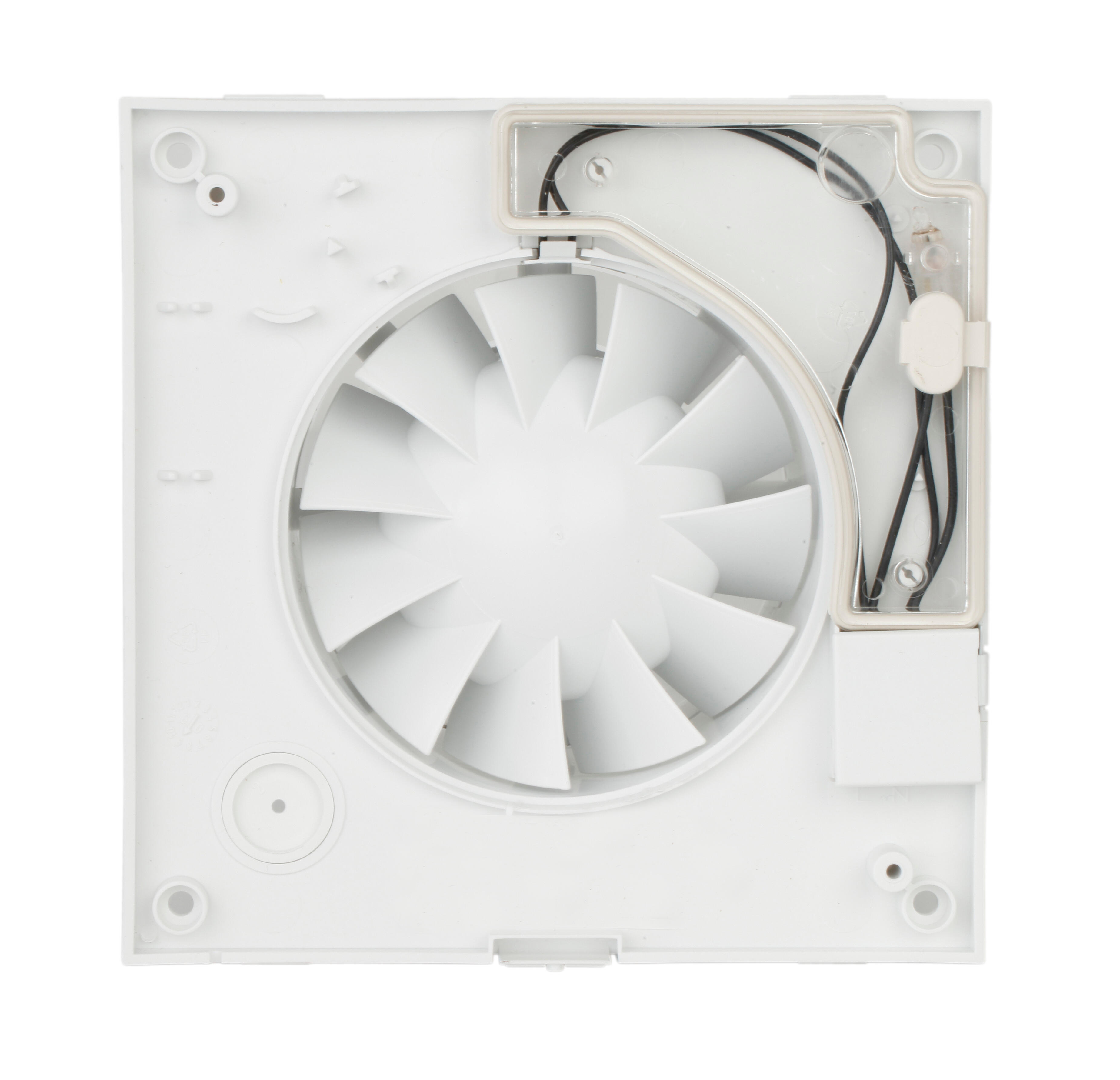 Extrator de ar wc S&P SILENT C100 100 m³/h branco - 8