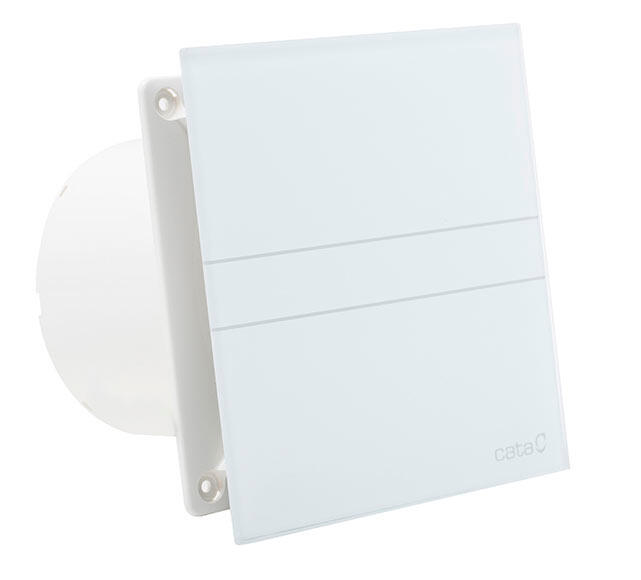 Extractor de baño cata glass e-120 g blanco