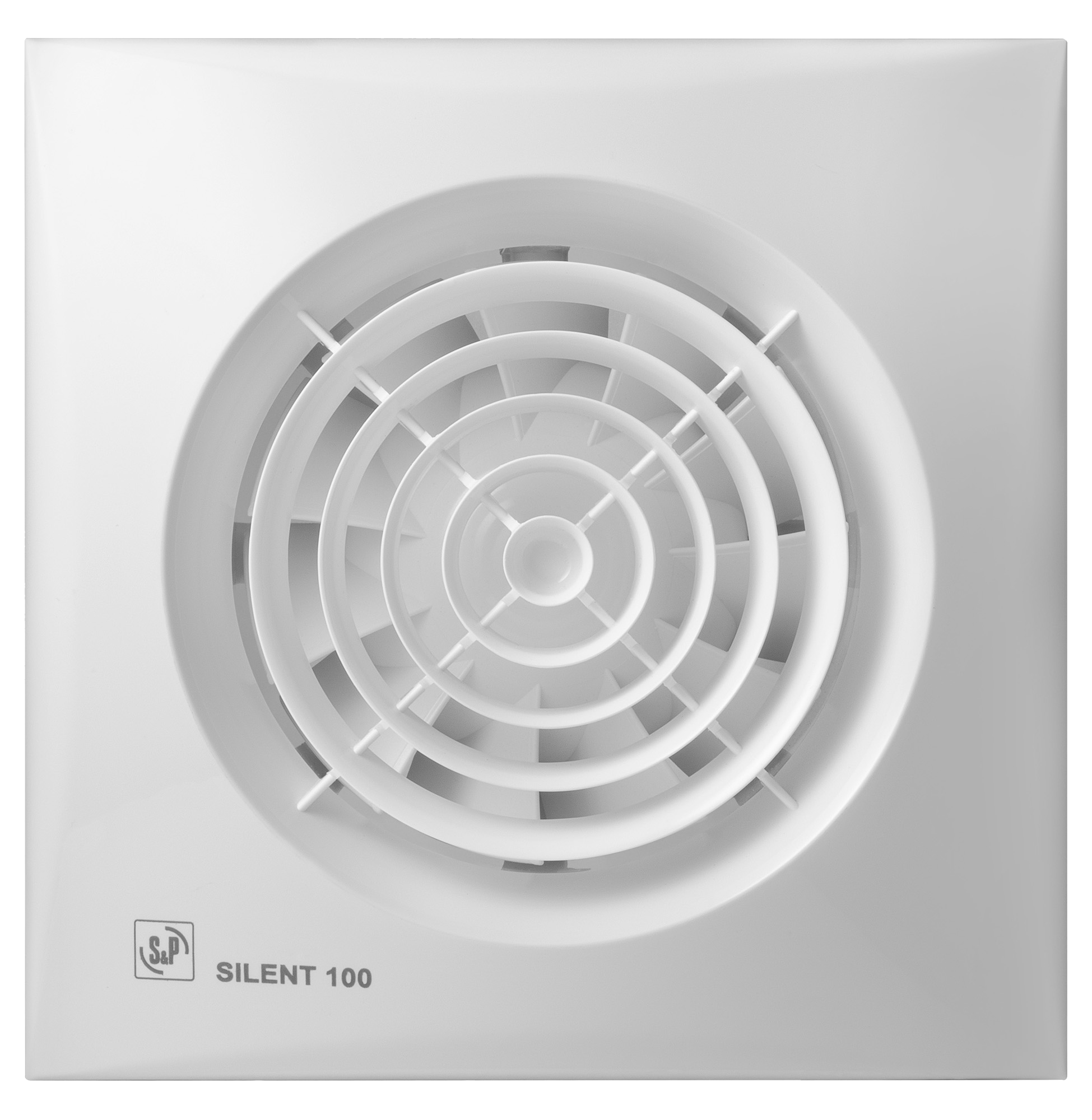 Extrator de ar wc S&P SILENT C100 100 m³/h branco - 3