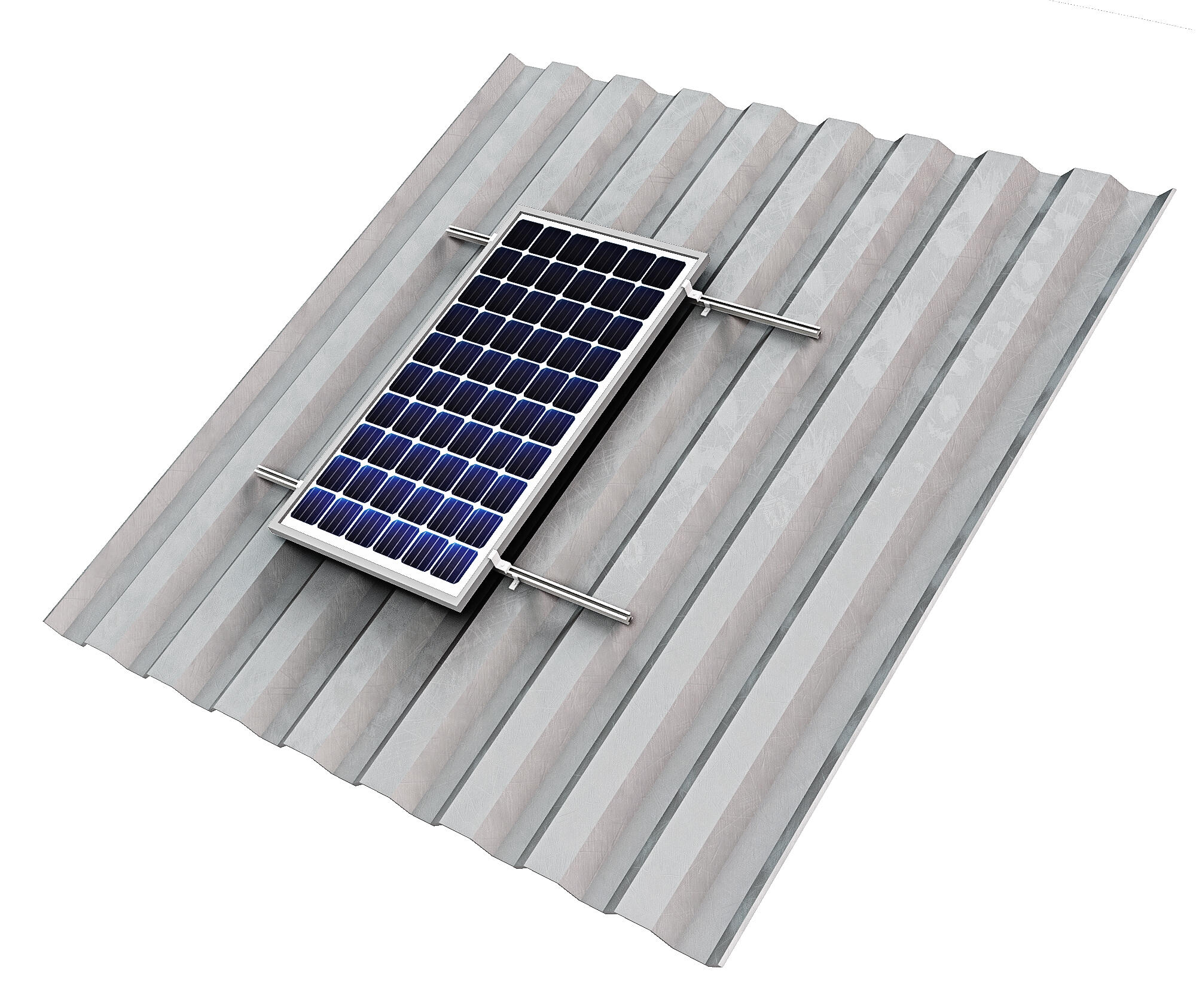 Suporte de telhado SOLTILE-12XL para 12 painéis SOLARPOWER-425W - 3